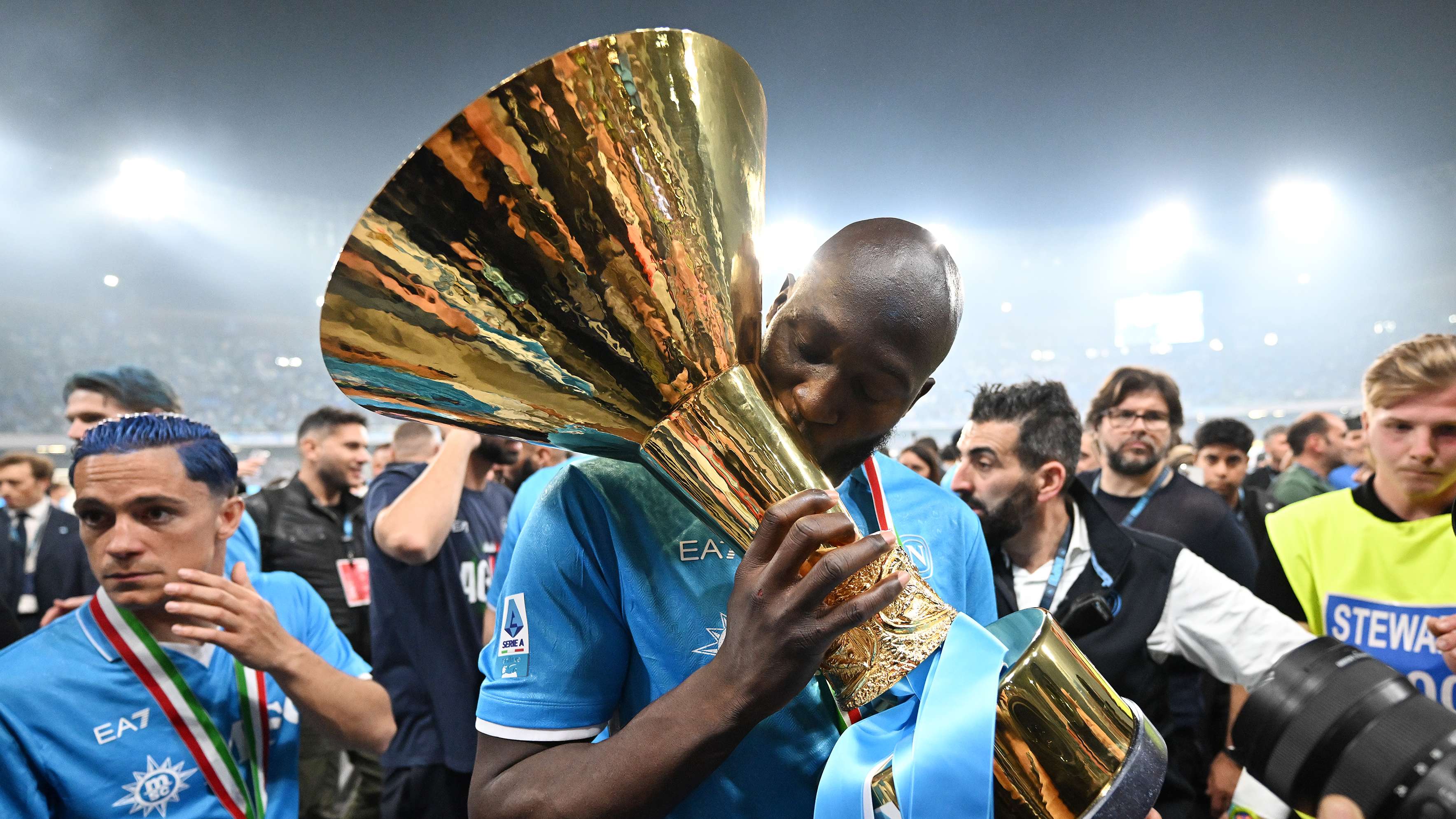 Napoli v Cagliari - Serie A Lukaku