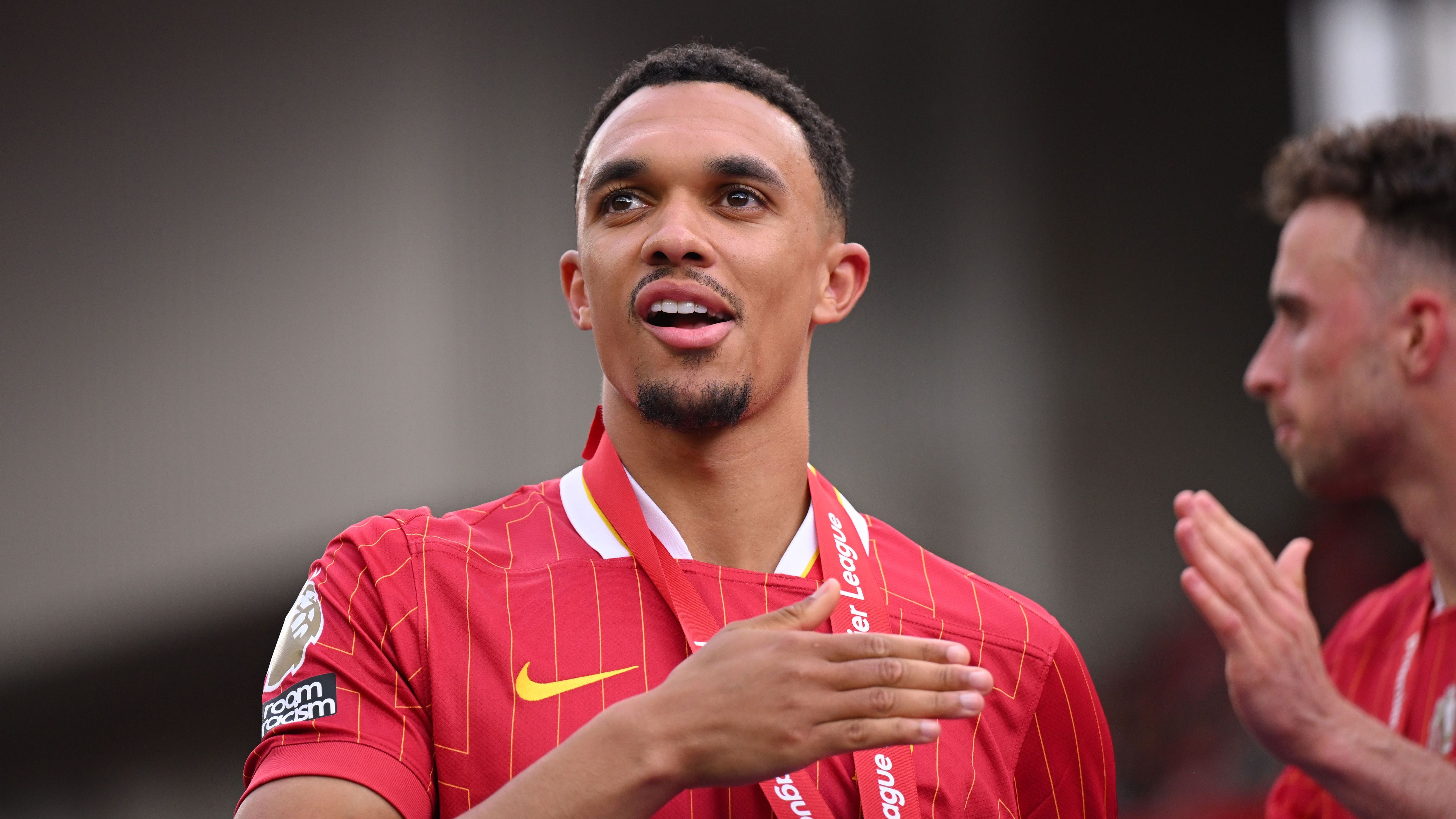 'I love my city' - Trent Alexander-Arnold thanks Liverpool fans for 'perfect send-off' with title parade ahead of Real Madrid switch | Goal.com UK