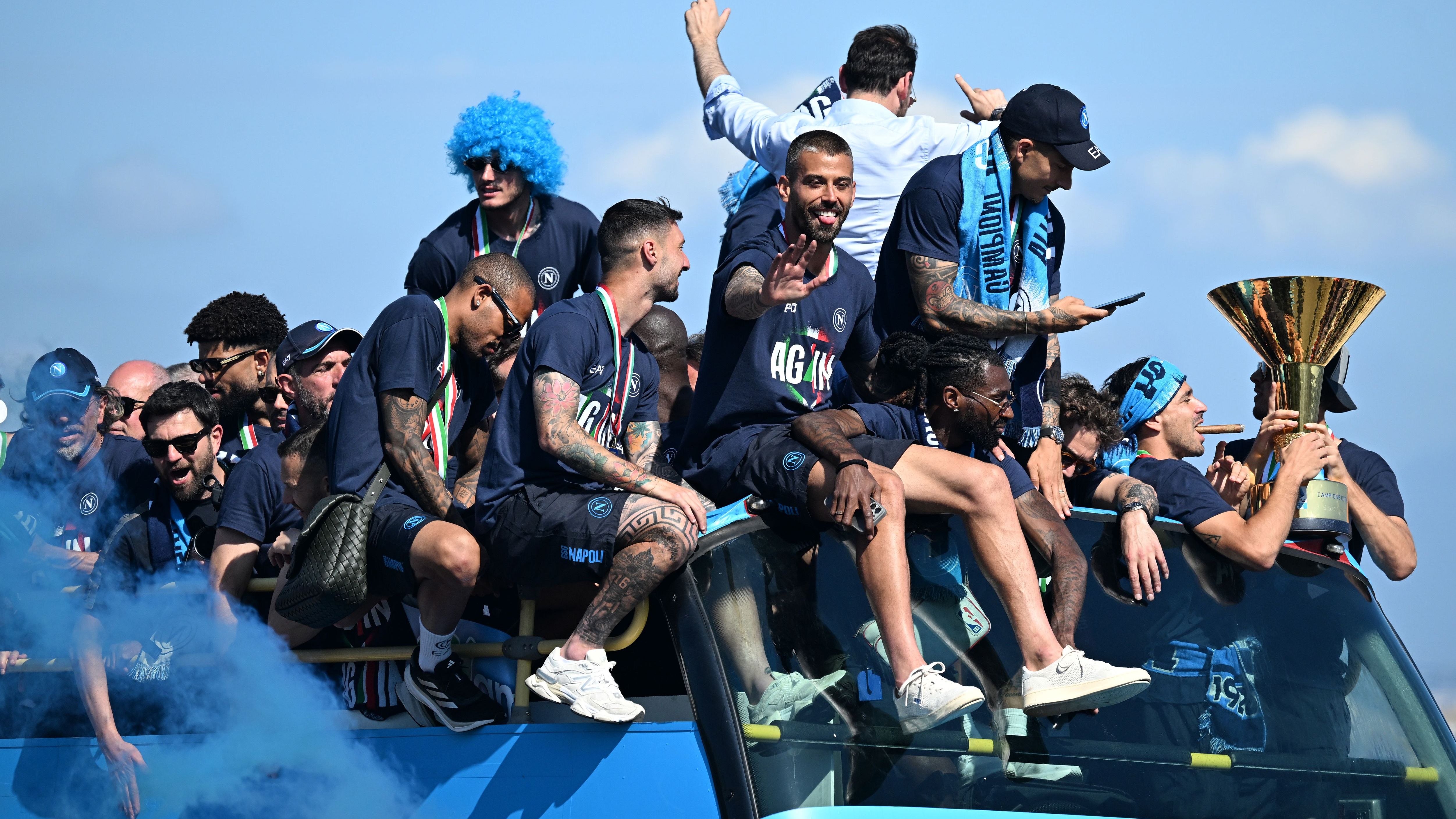 SSC Napoli Trophy Parade