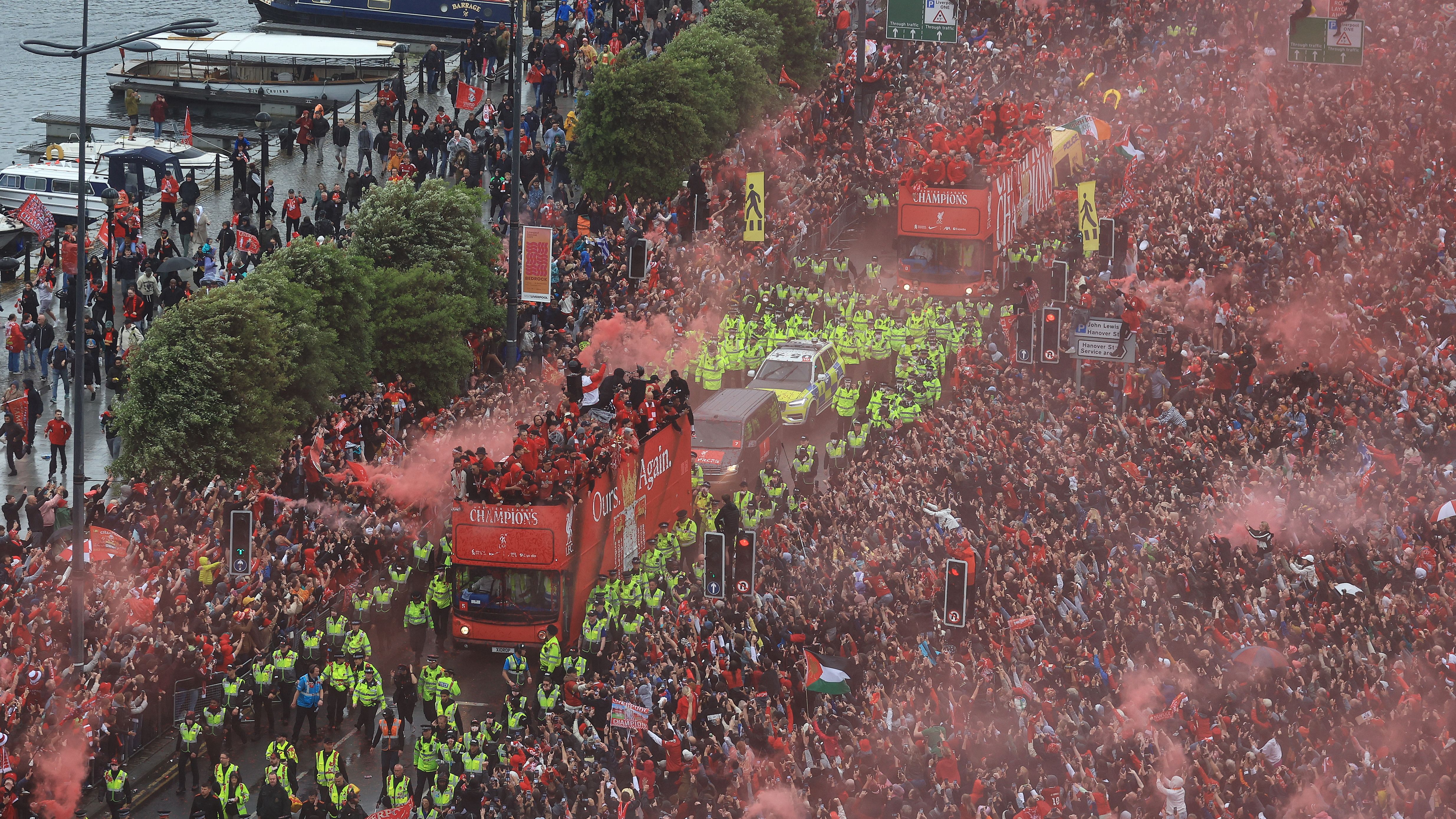 Liverpool Premier League Trophy Parade