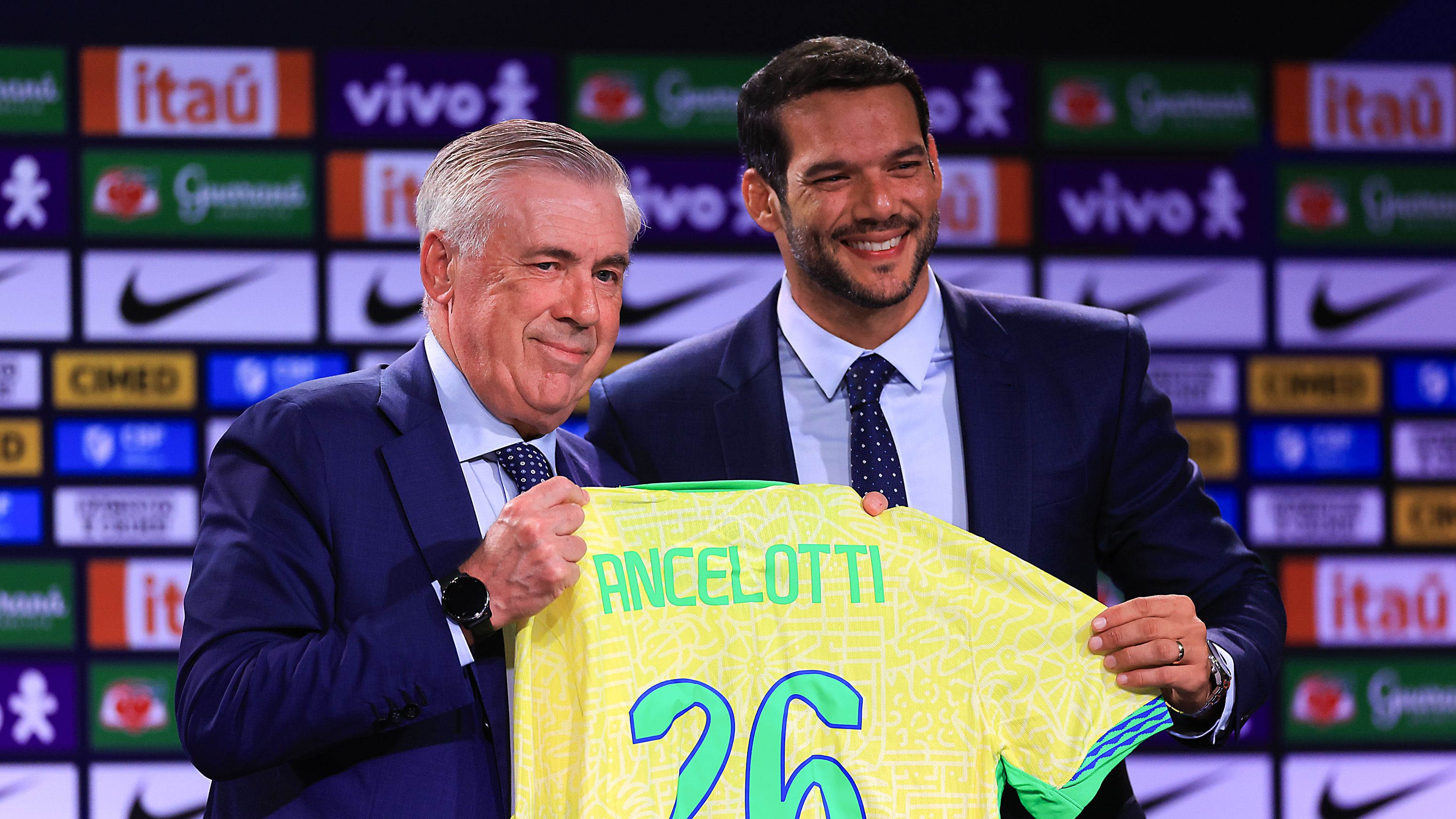 Brazil Unveils Carlo Ancelotti As New Coach