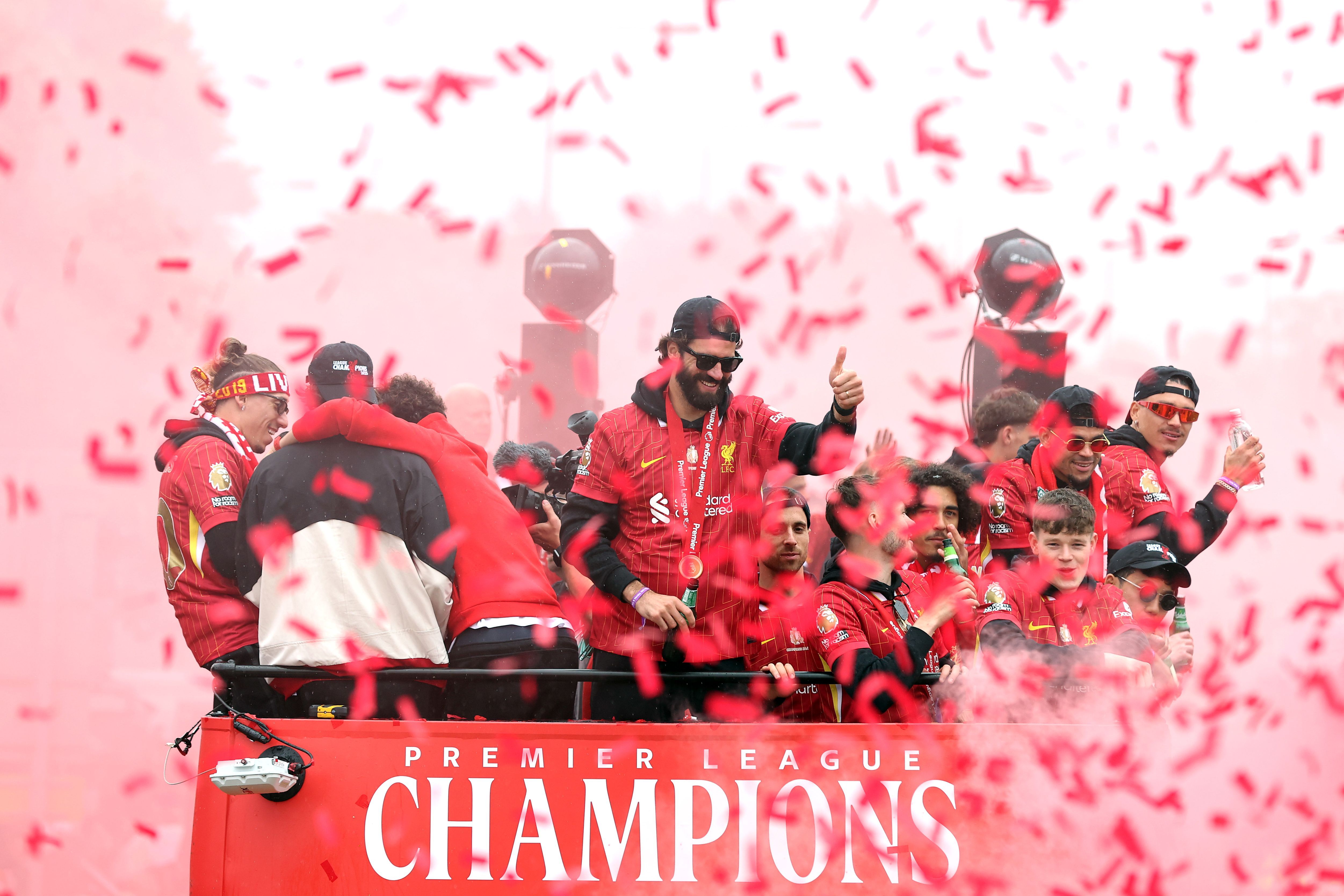 Liverpool Premier League Trophy Parade
