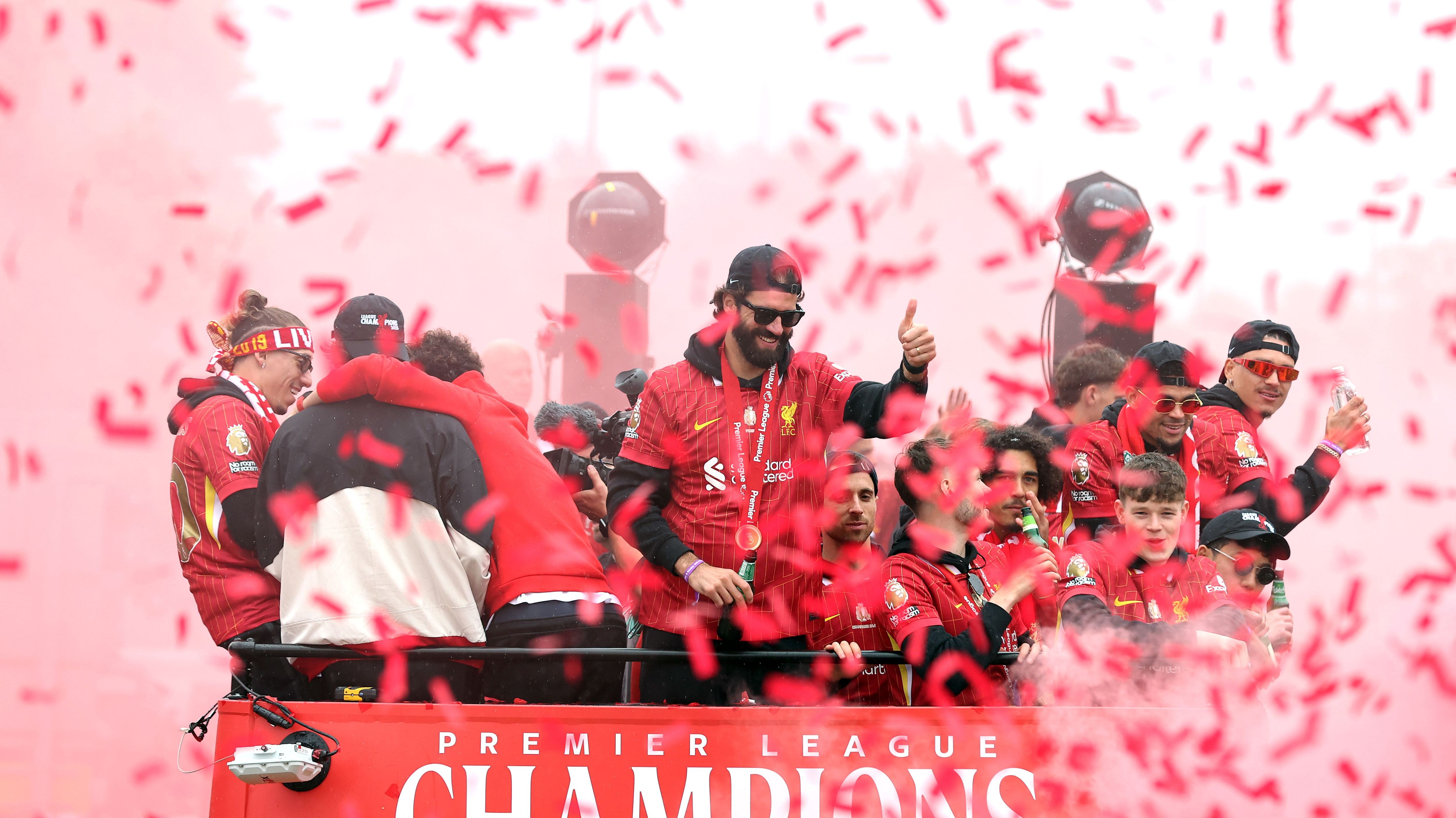 Liverpool Premier League Trophy Parade