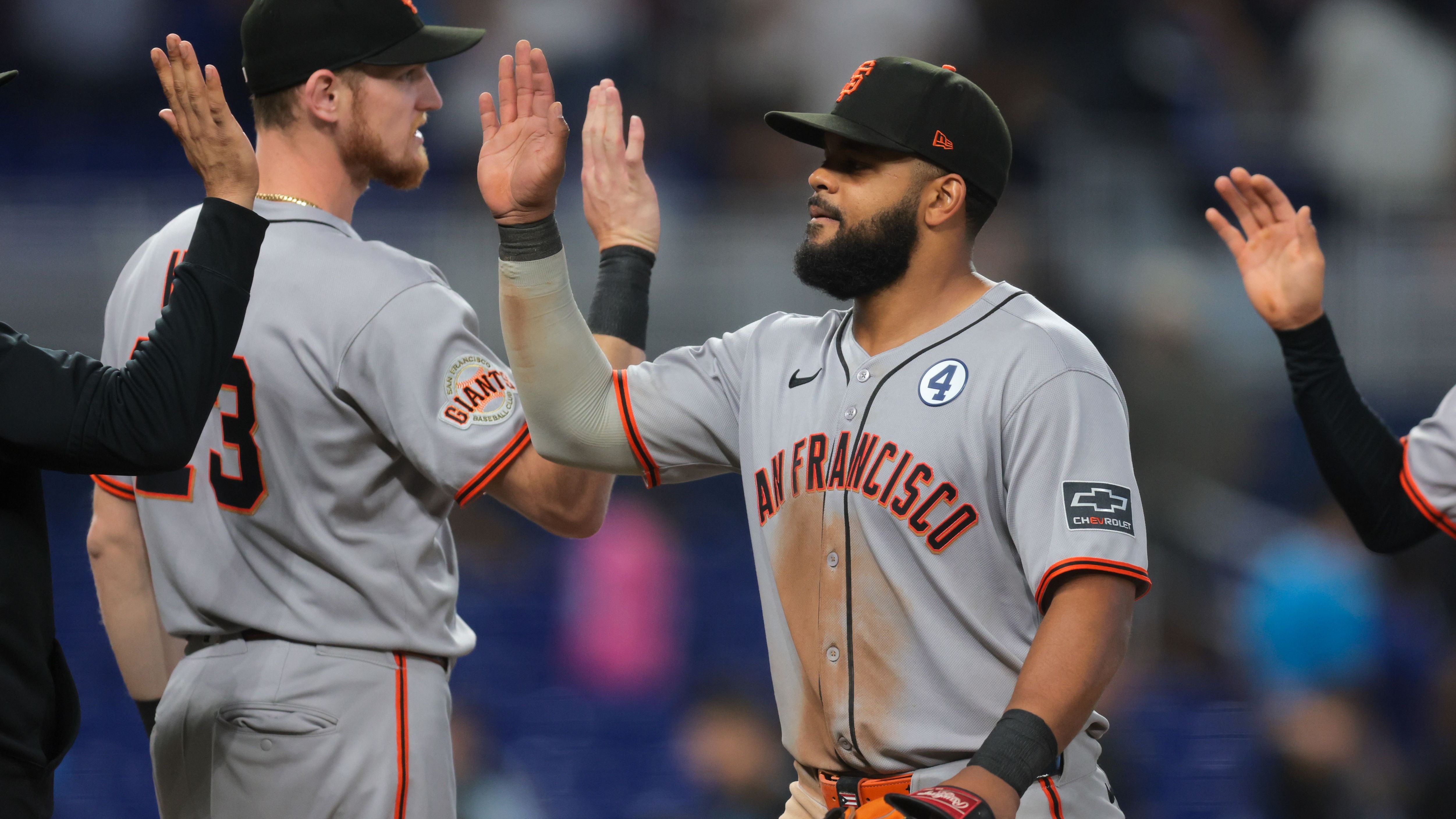 San Francisco Giants v Miami Marlins