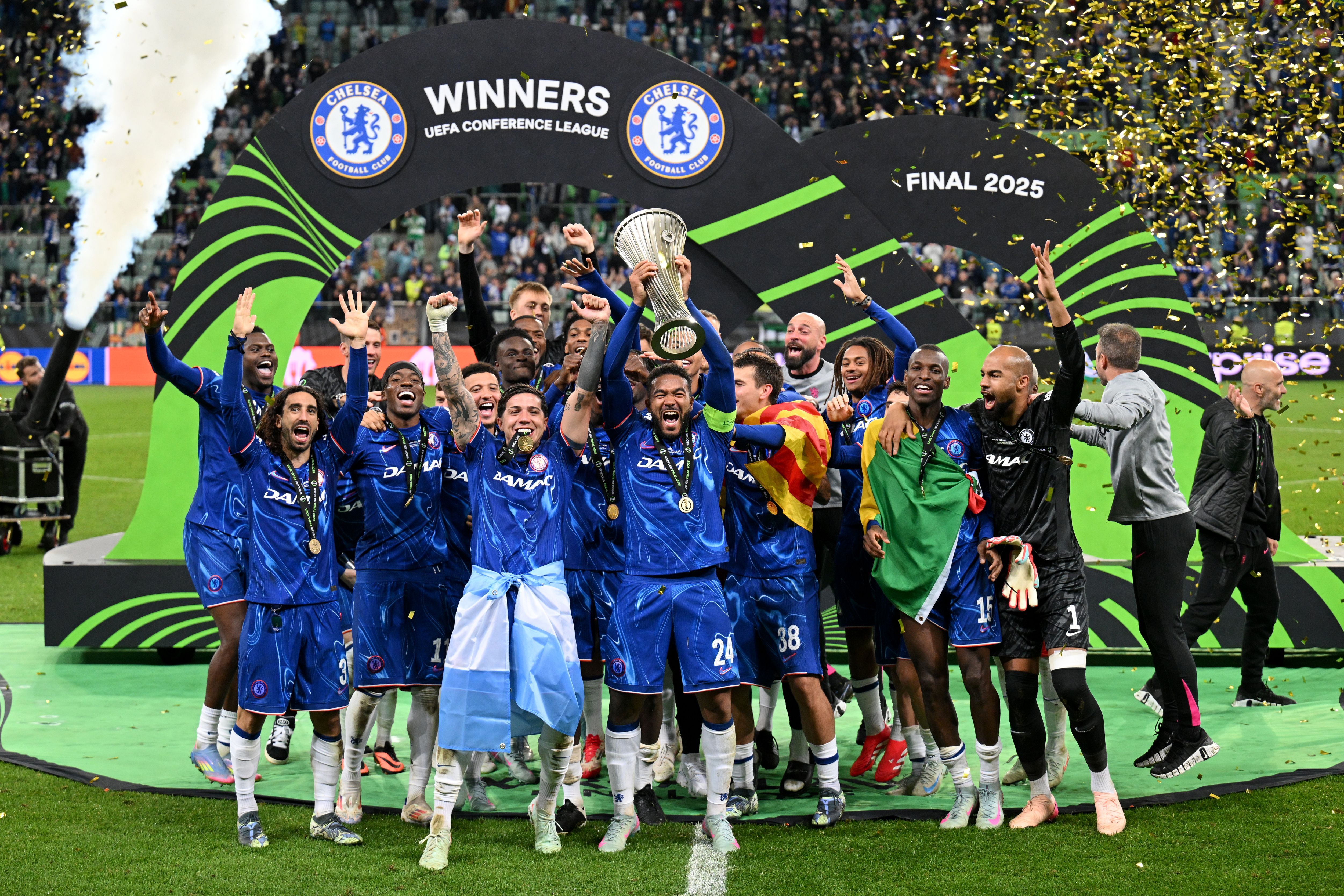 Real Betis Balompie v Chelsea FC - UEFA Conference League Final 2025