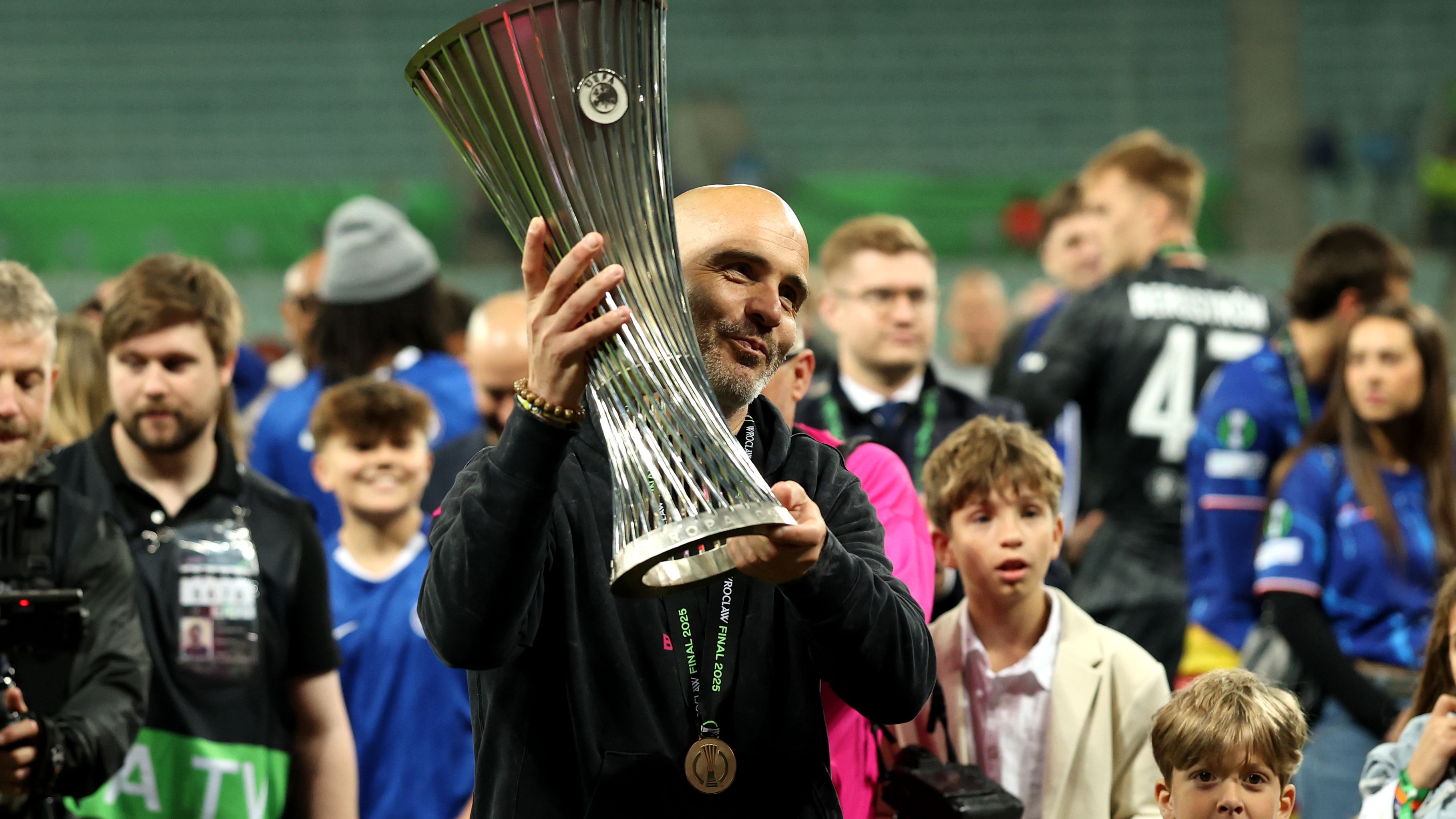 Real Betis Balompie v Chelsea FC - UEFA Conference League Final 2025