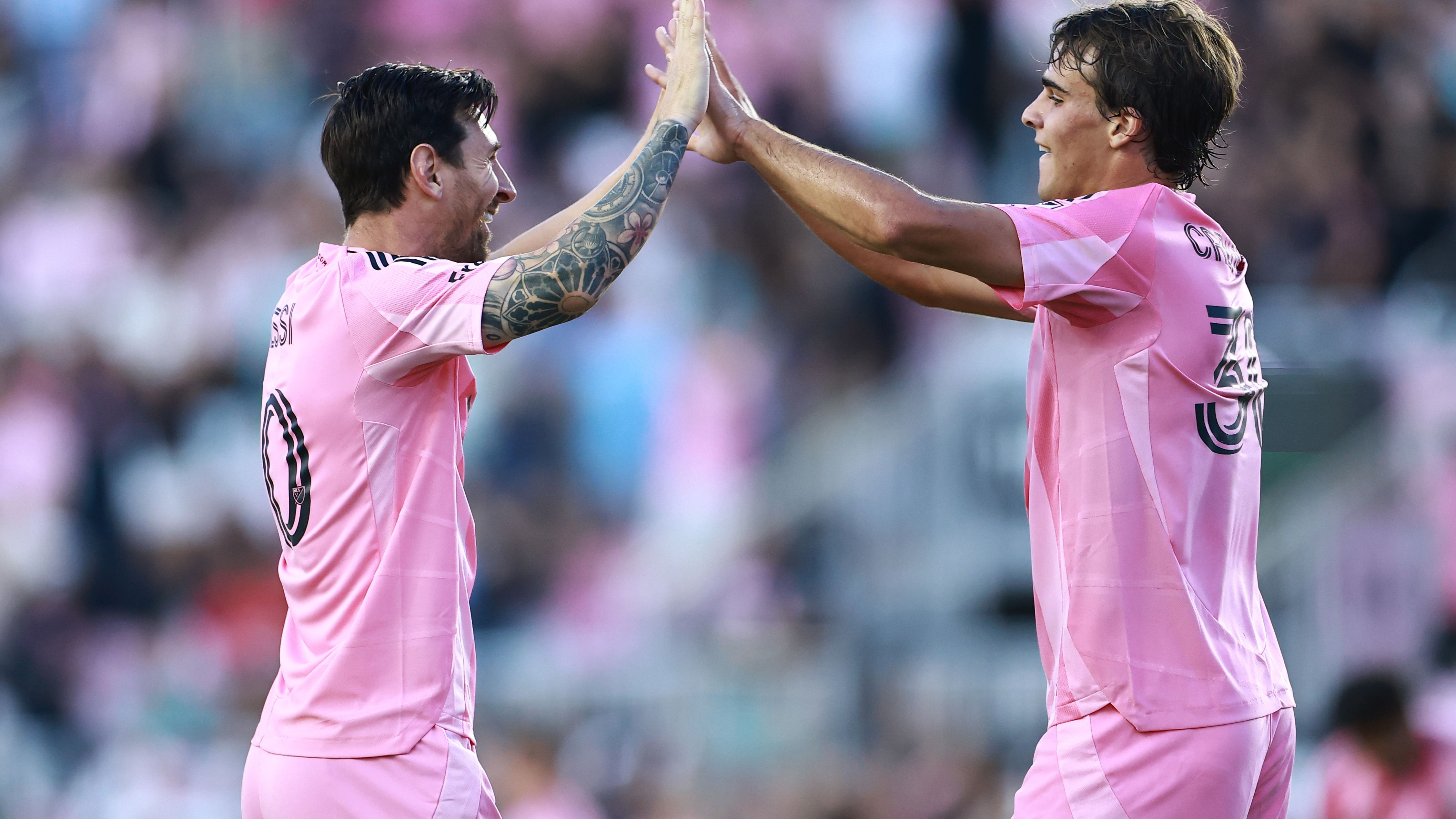 Inter Miami player ratings vs Columbus Crew: Lionel Messi scores brace and Luis Suarez tallies in 5-1 domination of fellow Eastern Conference contenders | Goal.com UK