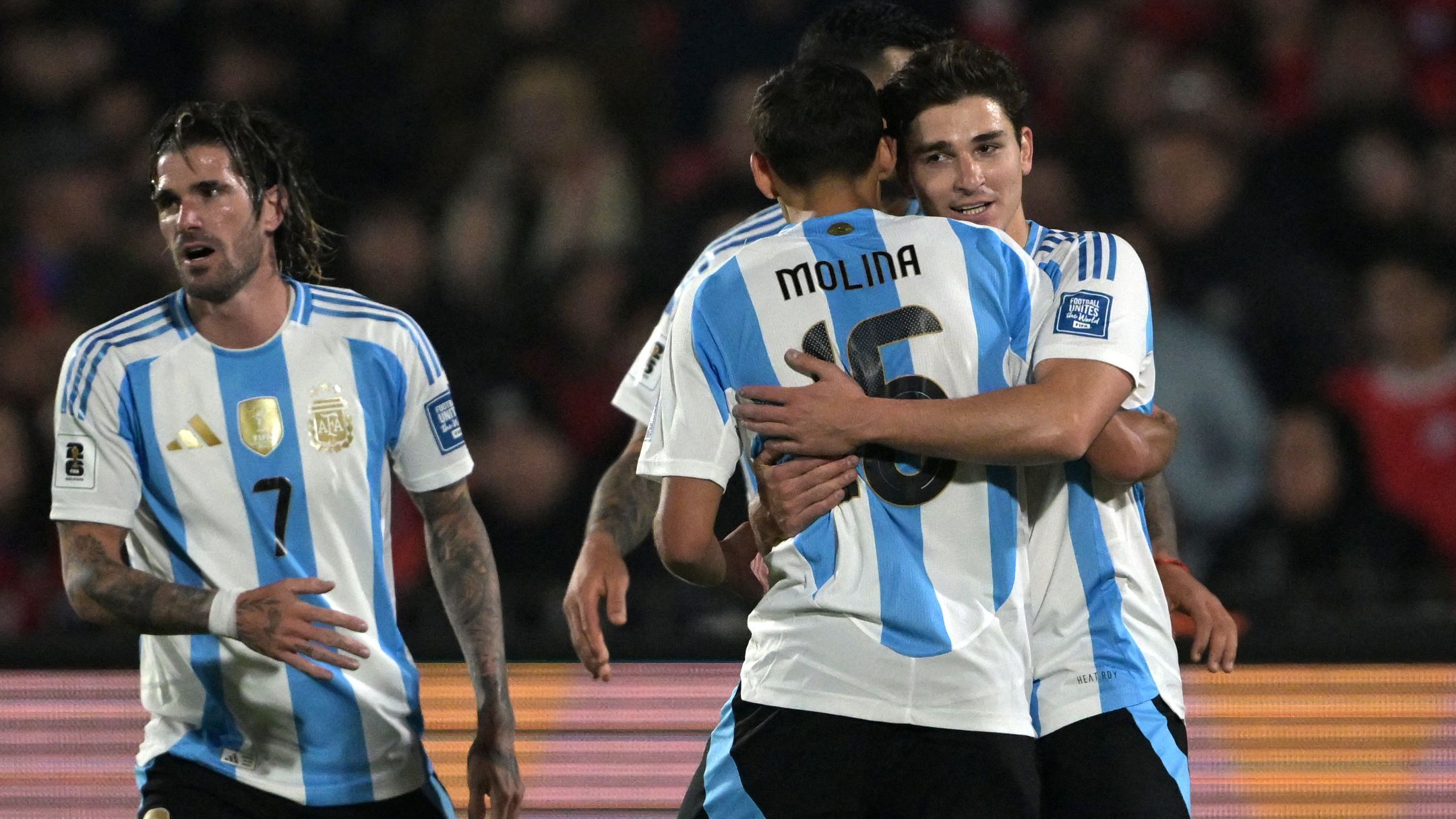 Argentina player ratings vs Chile: Julian Alvarez is the hero as La Albiceleste scrape by Alexis Sanchez and La Roja in World Cup Qualifying | Goal.com UK