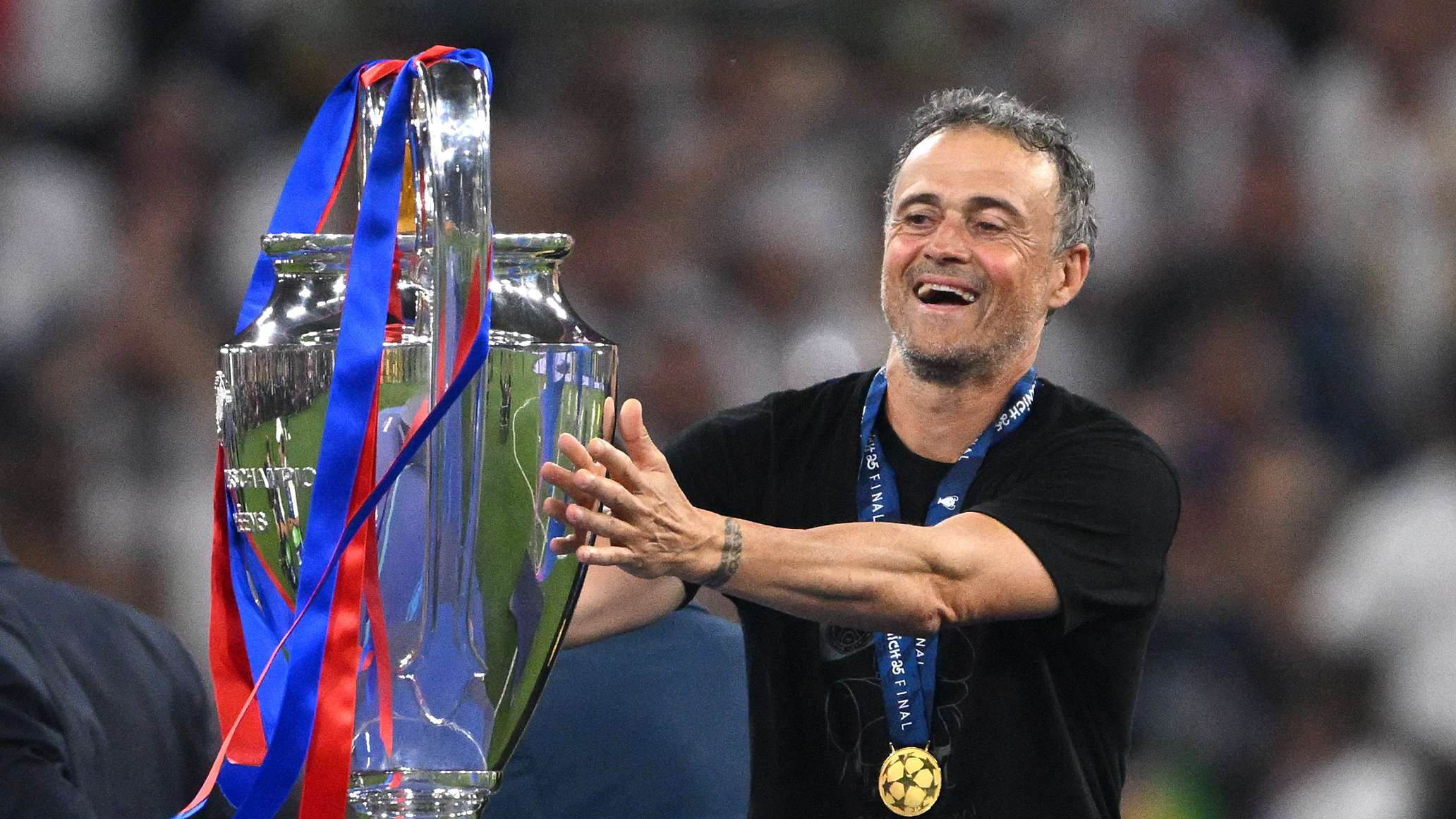 I don't see the funny side' - Luis Enrique slammed for jibe at journalist Susana Guasch on live TV after Champions League win as presenter explains feud with PSG coach | Goal.com
