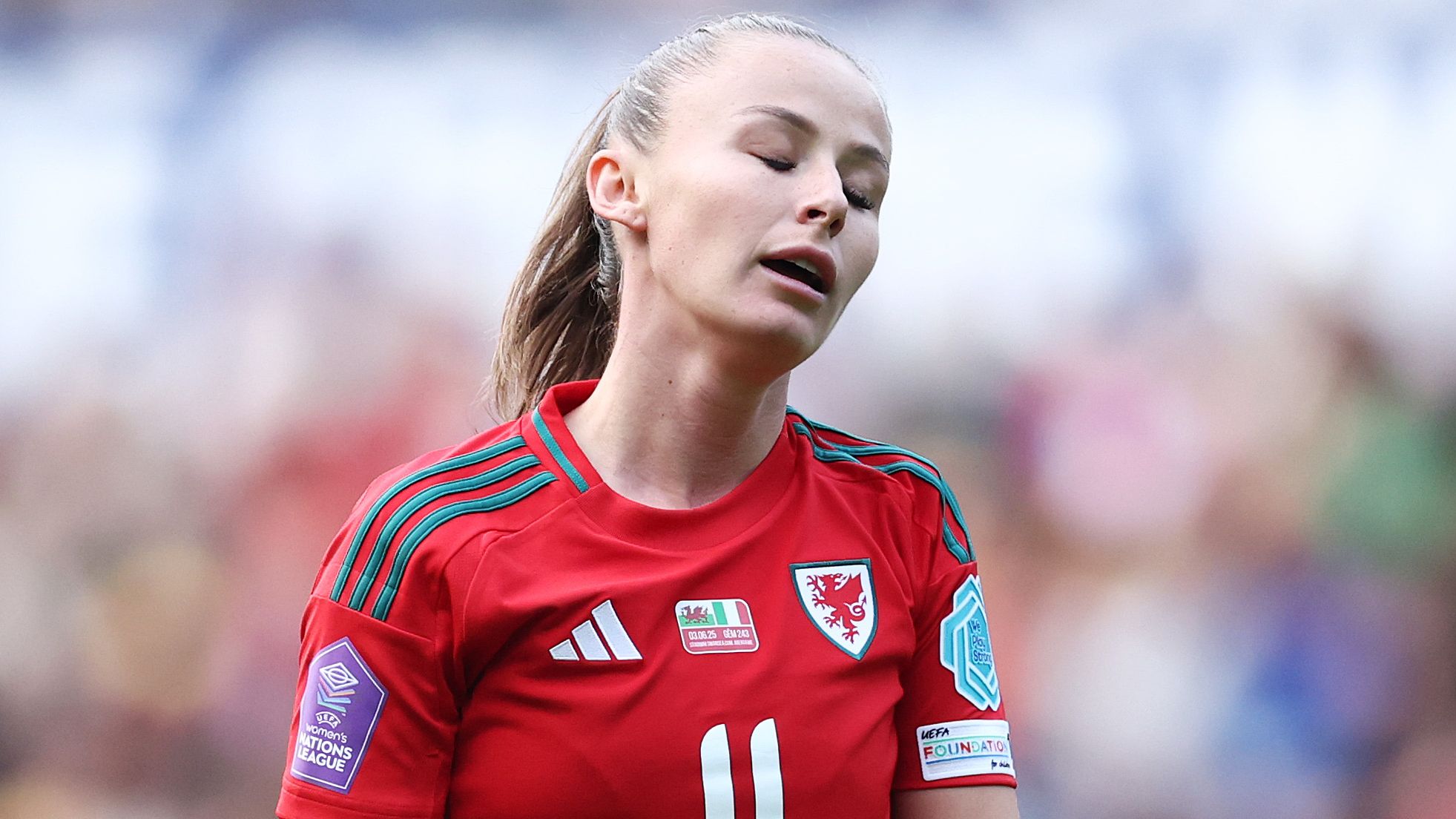 Wales v Italy - UEFA Women's Nations League 2024/25 Grp A4 MD6