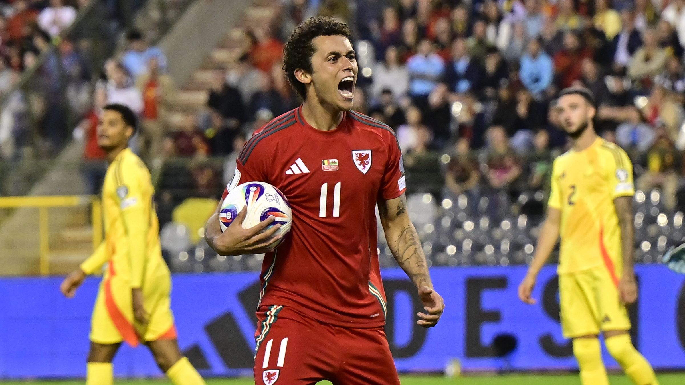 SOCCER WORLD CUP QUALIF BELGIUM VS WALES