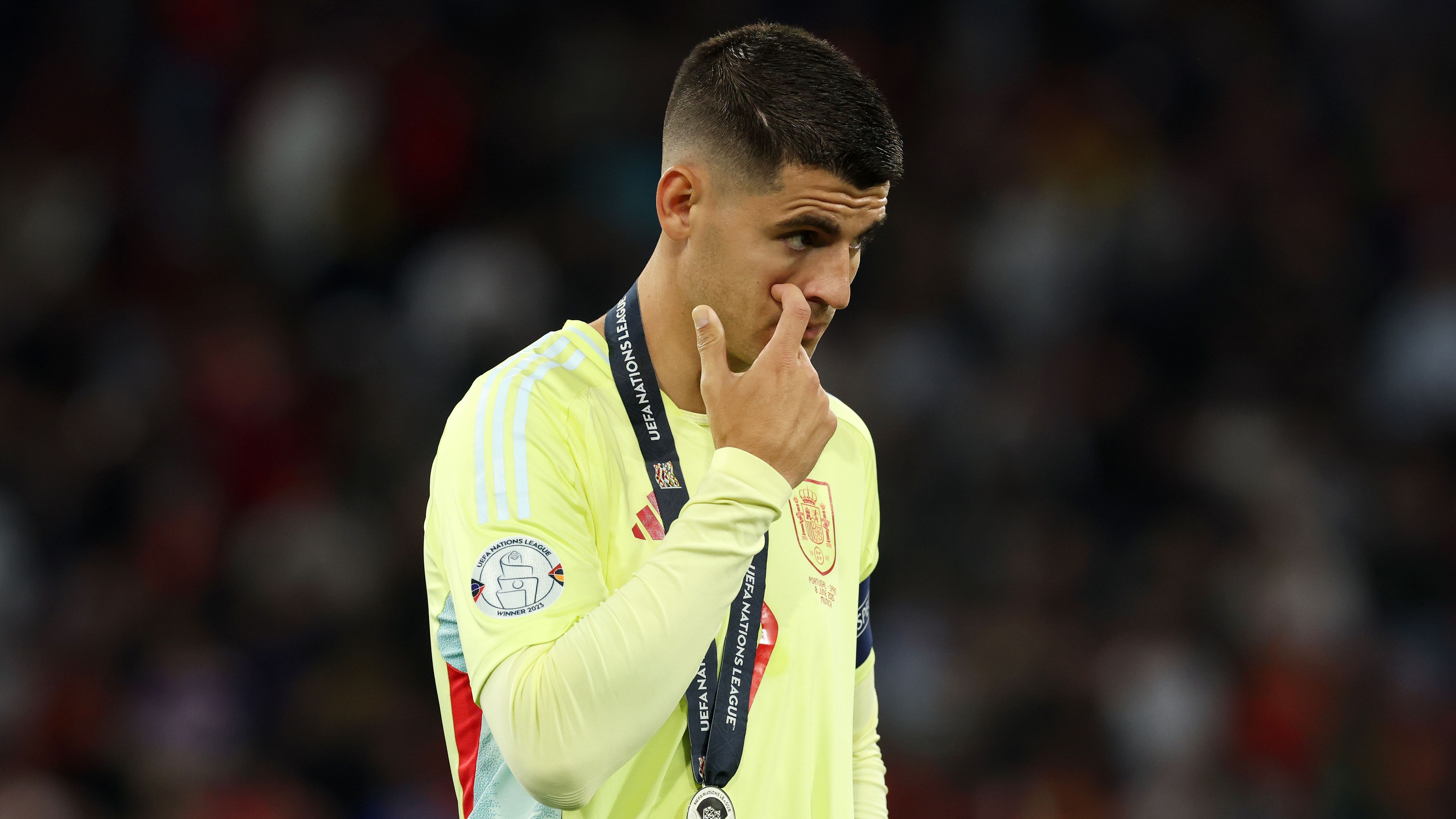 Alvaro Morata admits he may quit Spain national team as striker left 'upset' after costly penalty miss in Portugal defeat | Goal.com UK