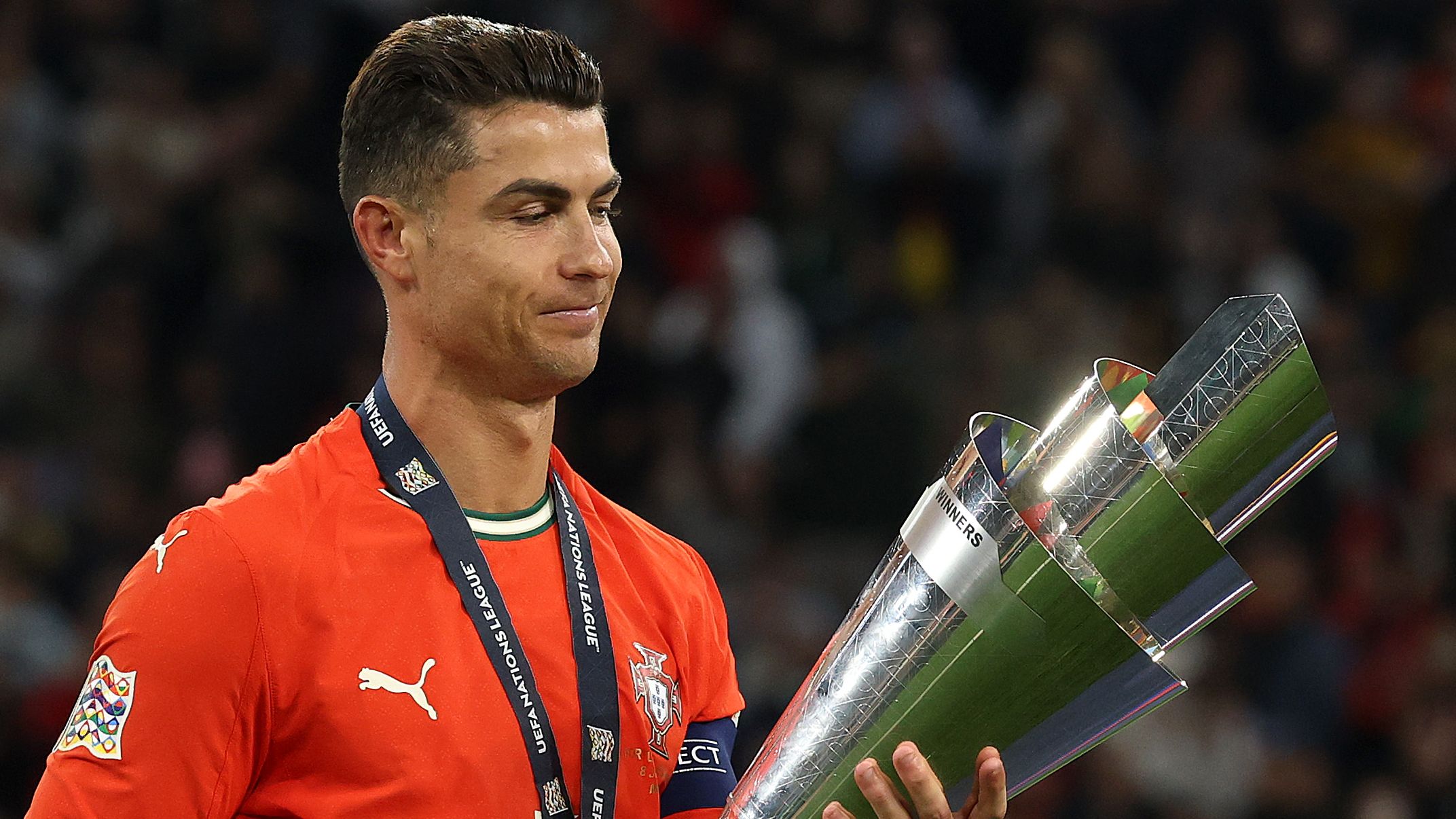 'Nothing is better' - Emotional Cristiano Ronaldo puts international honours above all else after claiming UEFA Nations League glory with Portugal | Goal.com US