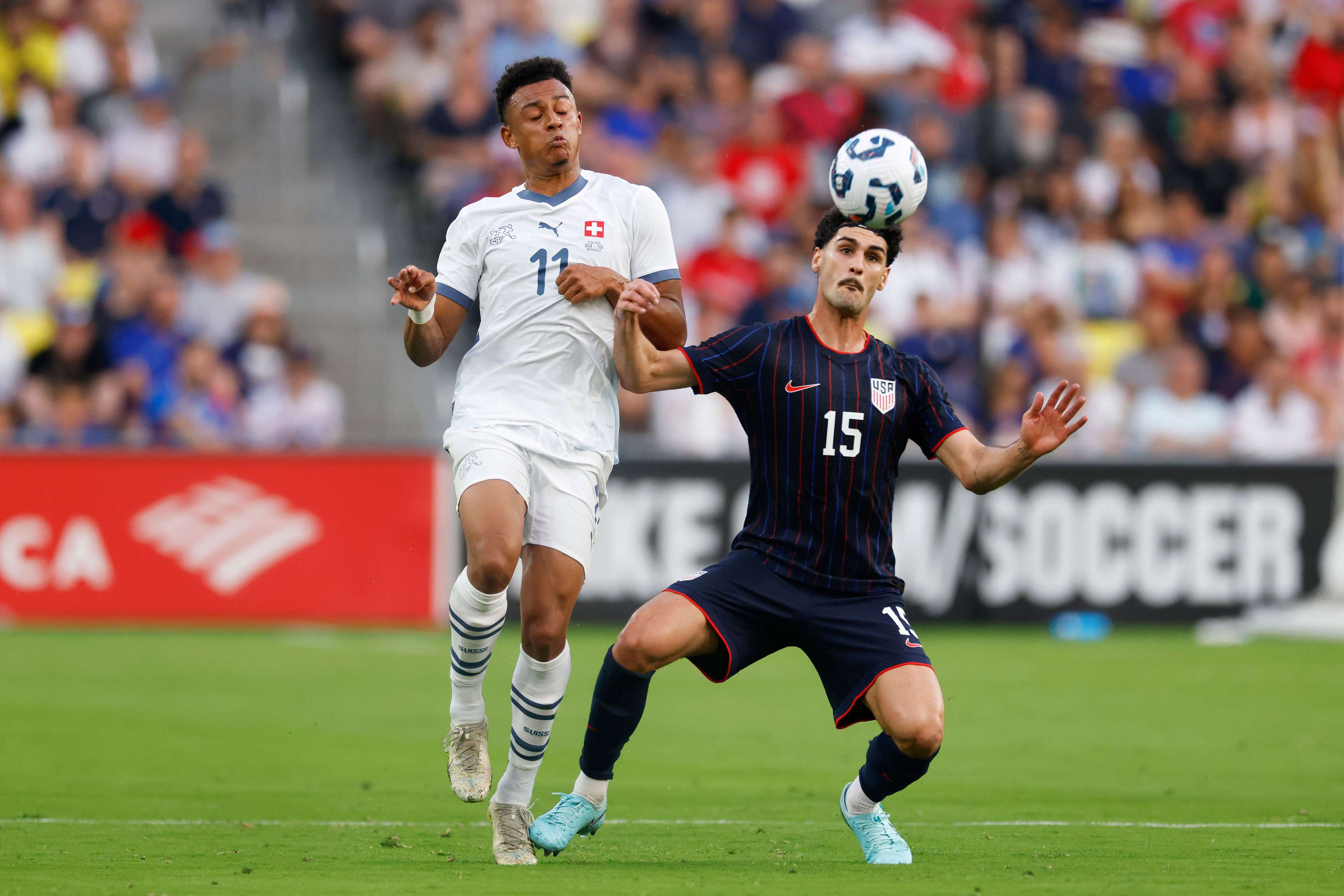 Сборная США против Швейцарии - Международный товарищеский матч