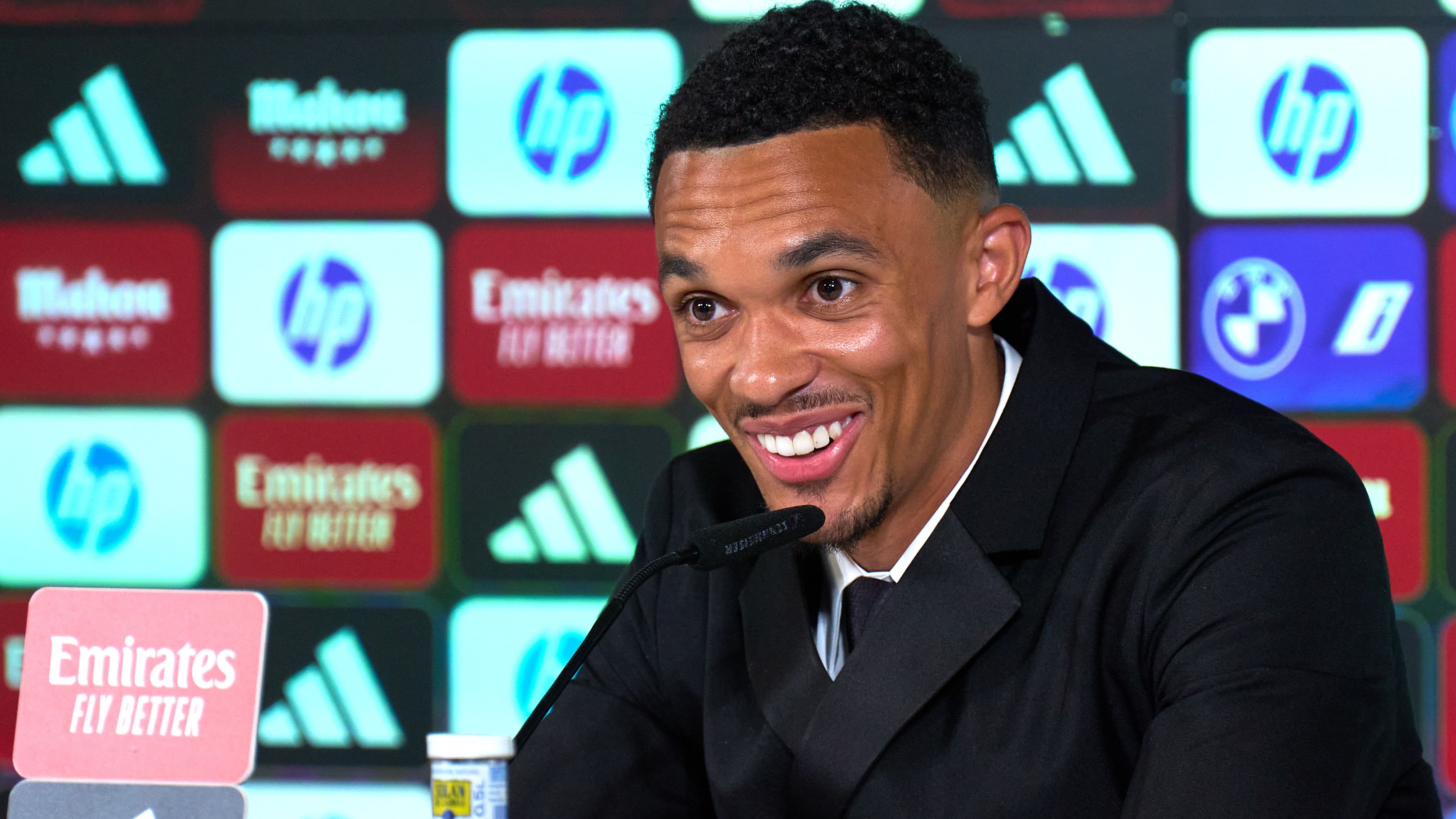 VIDEO: Behind the scenes of Trent Alexander-Arnold’s Real Madrid unveiling as ex-Liverpool star takes private jet with family