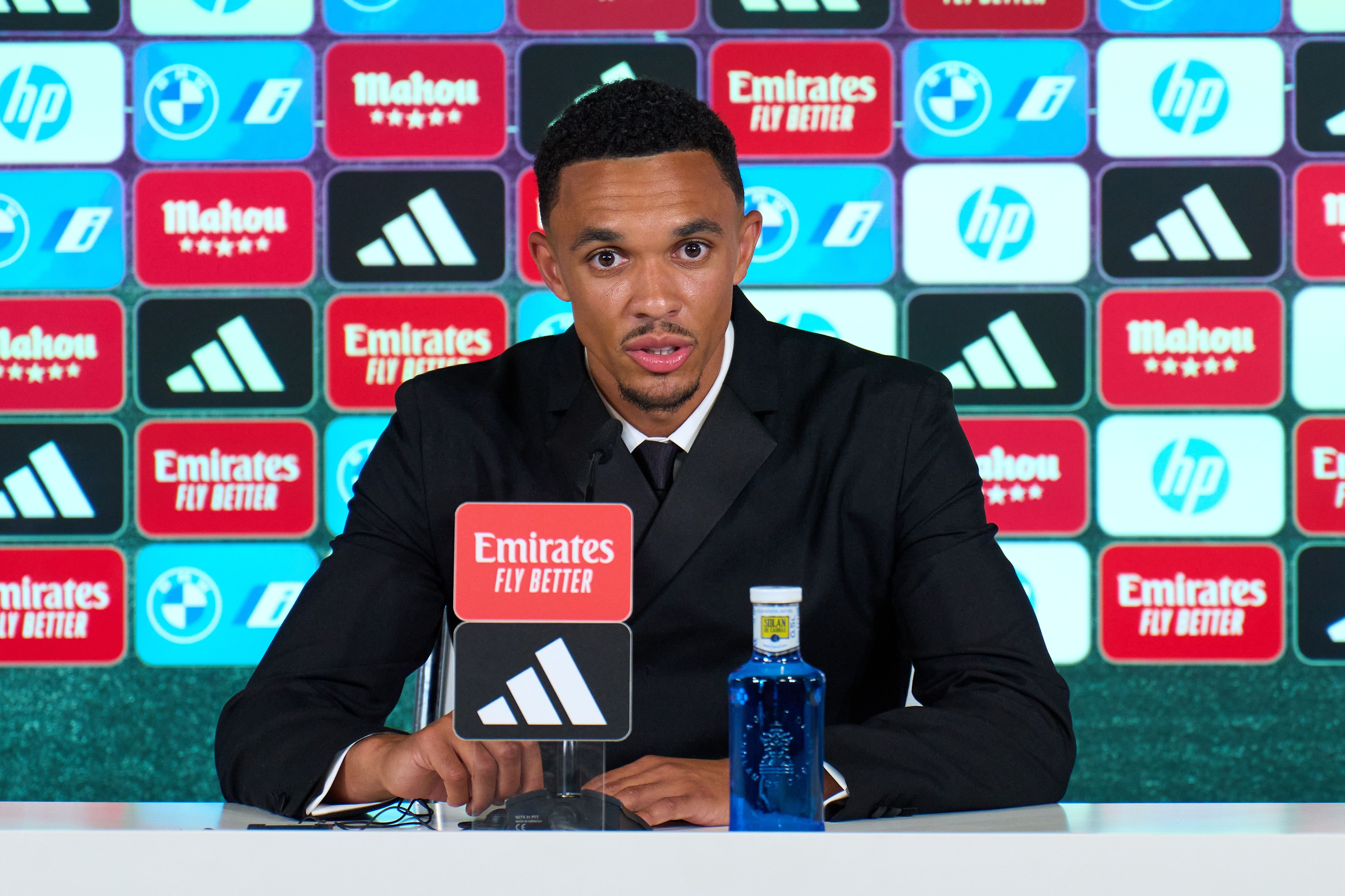 Real Madrid Unveil New Signing Trent Alexander-Arnold