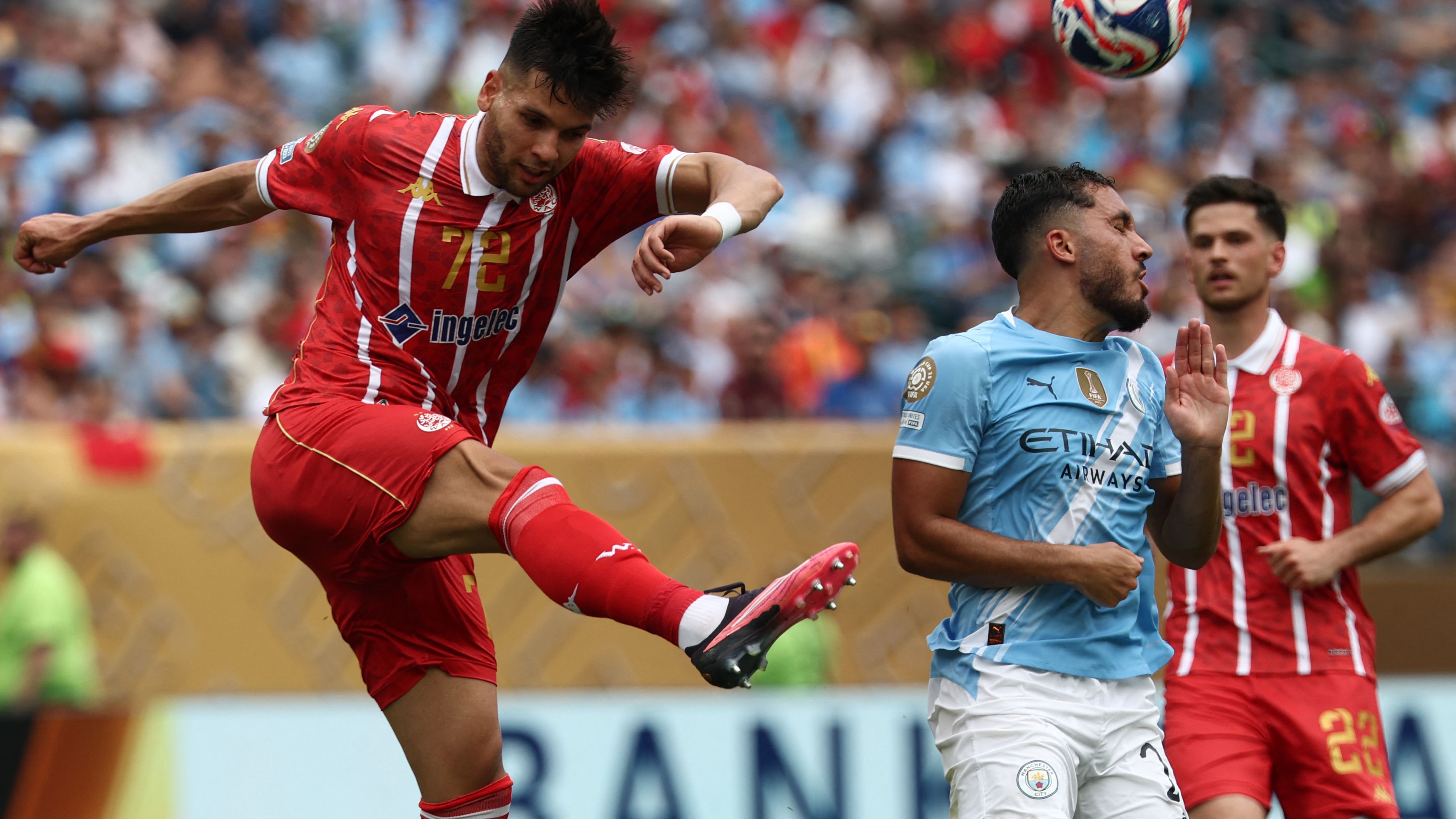 مباراة مانشستر سيتي والوداد