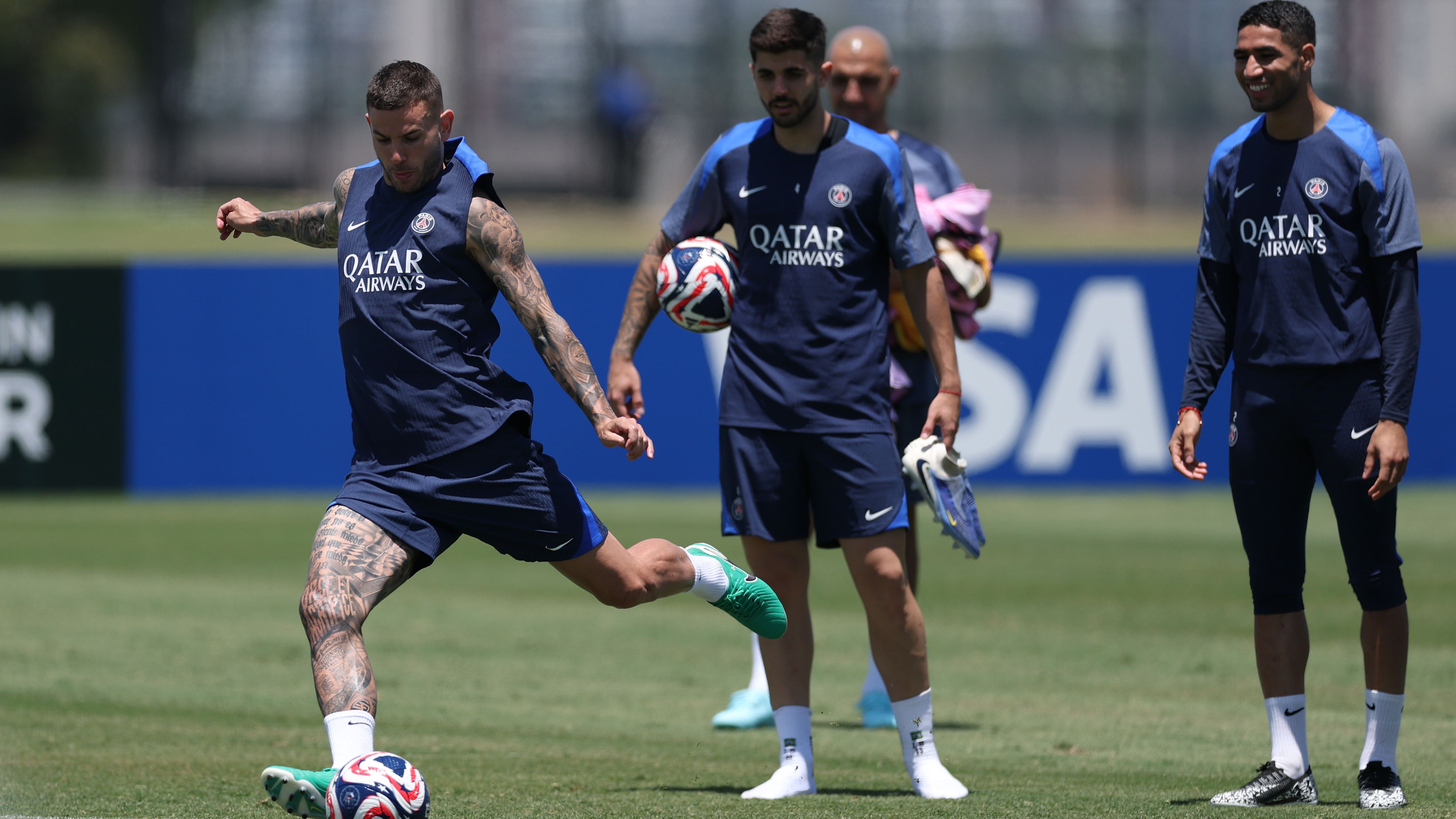 Paris Saint-Germain FC Training Session And Press Conference - FIFA Club World Cup 2025