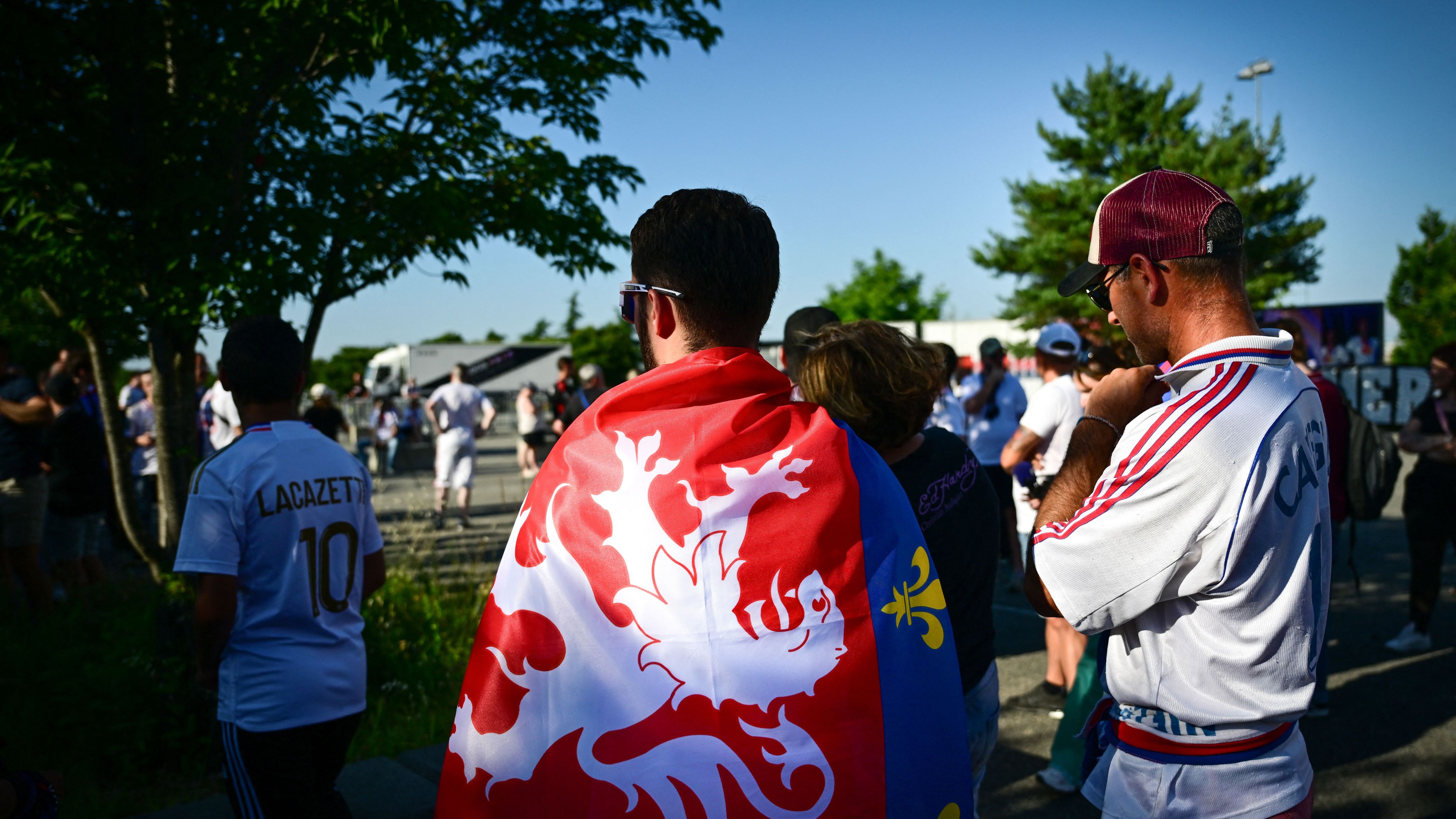 FRANCE-FBL-LYON-LACOMBE-TRIBUTE