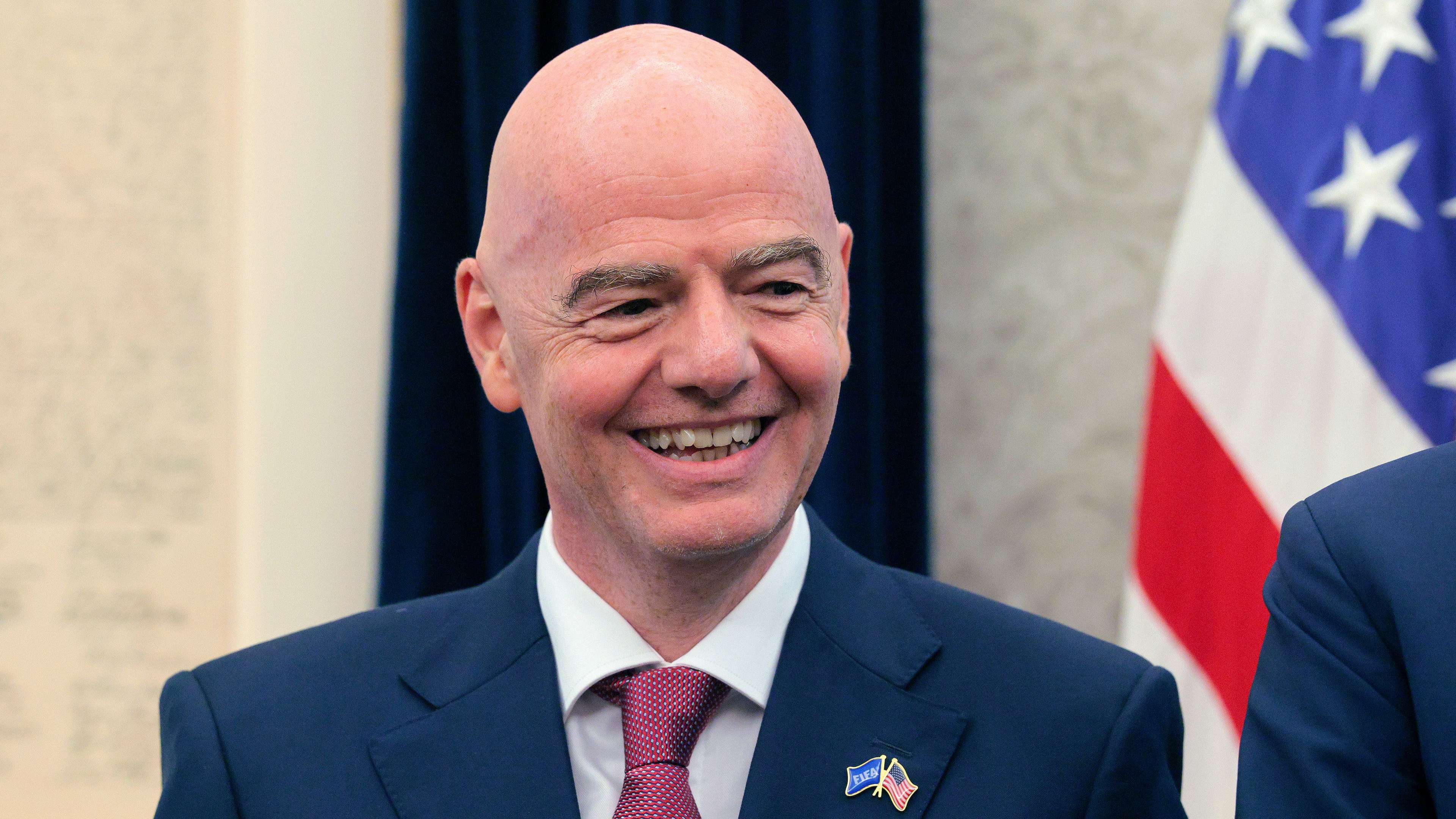 President Trump Hosts Juventus FC In The Oval Office Of The White House