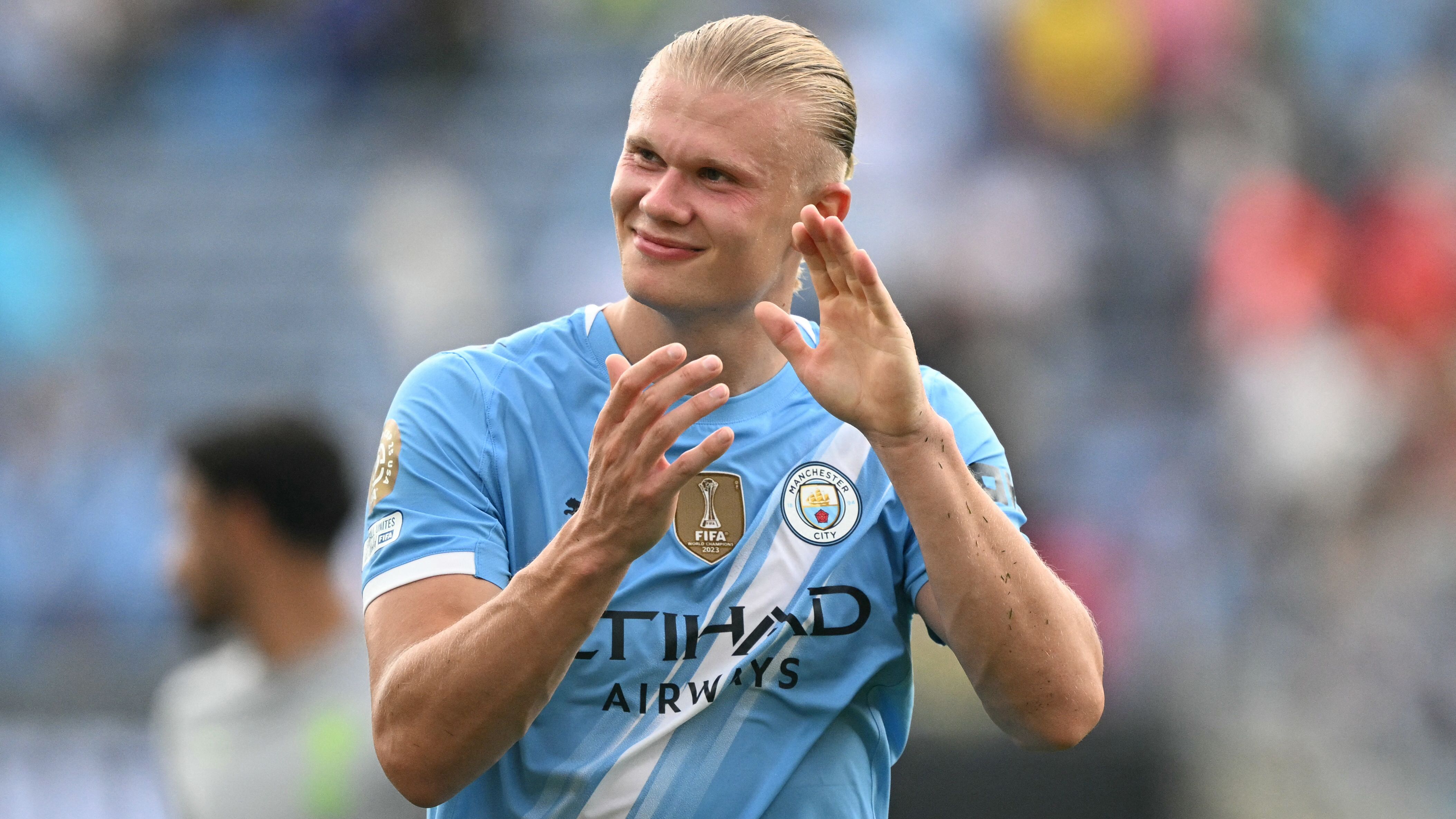 24-25シーズン　ハーランド Manchester City Third Jersey 2024/25 With HAALAND 9 Printing
