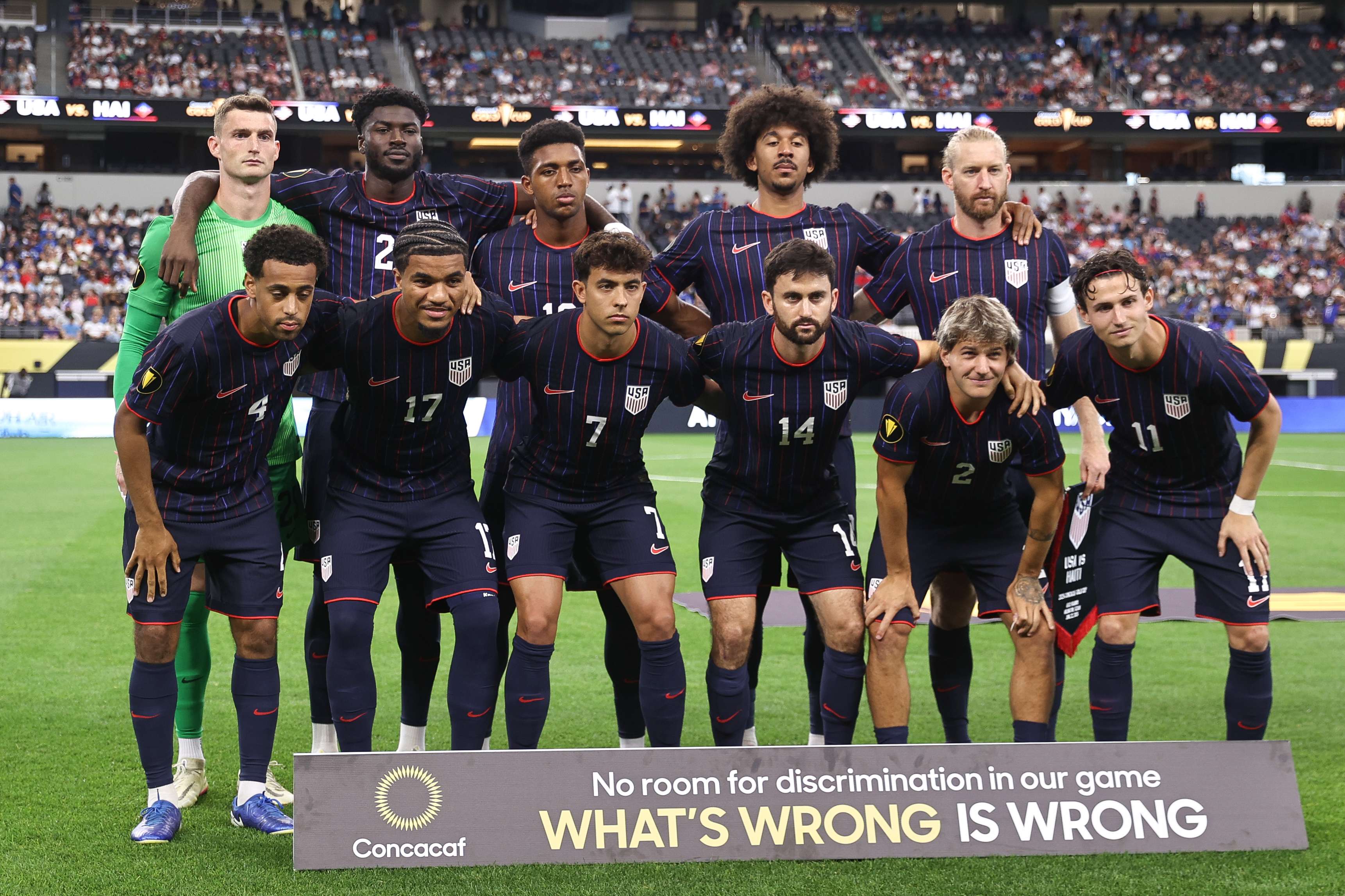 United States v Haiti - Gold Cup 2025