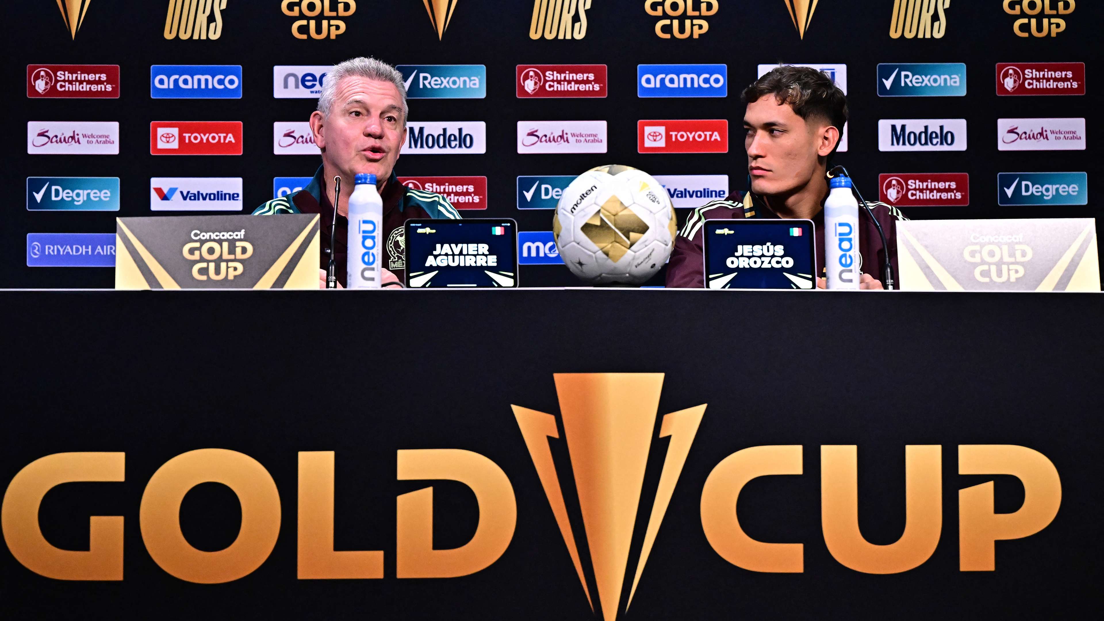 FBL-CONCACAF-GOLD CUP-MEX-PRESSER