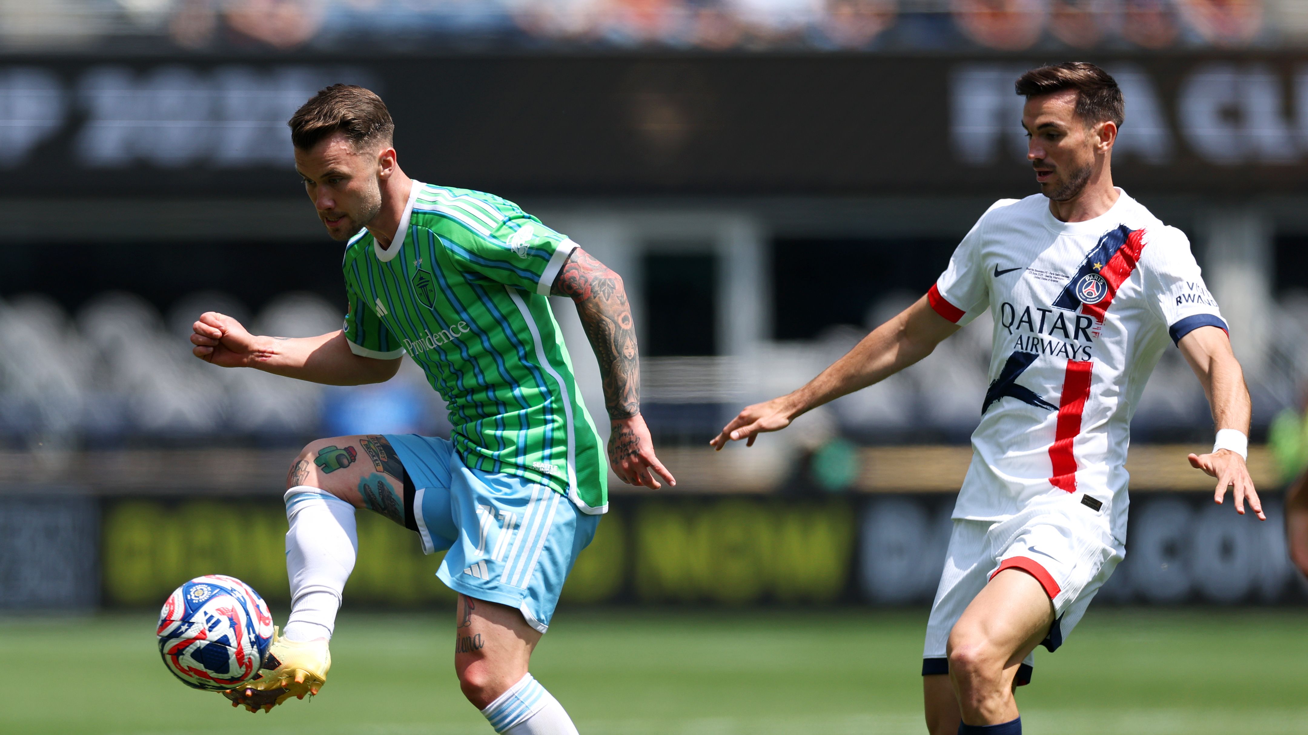 Seattle Sounders FC v Paris Saint-Germain FC: Group B - FIFA Club World Cup 2025