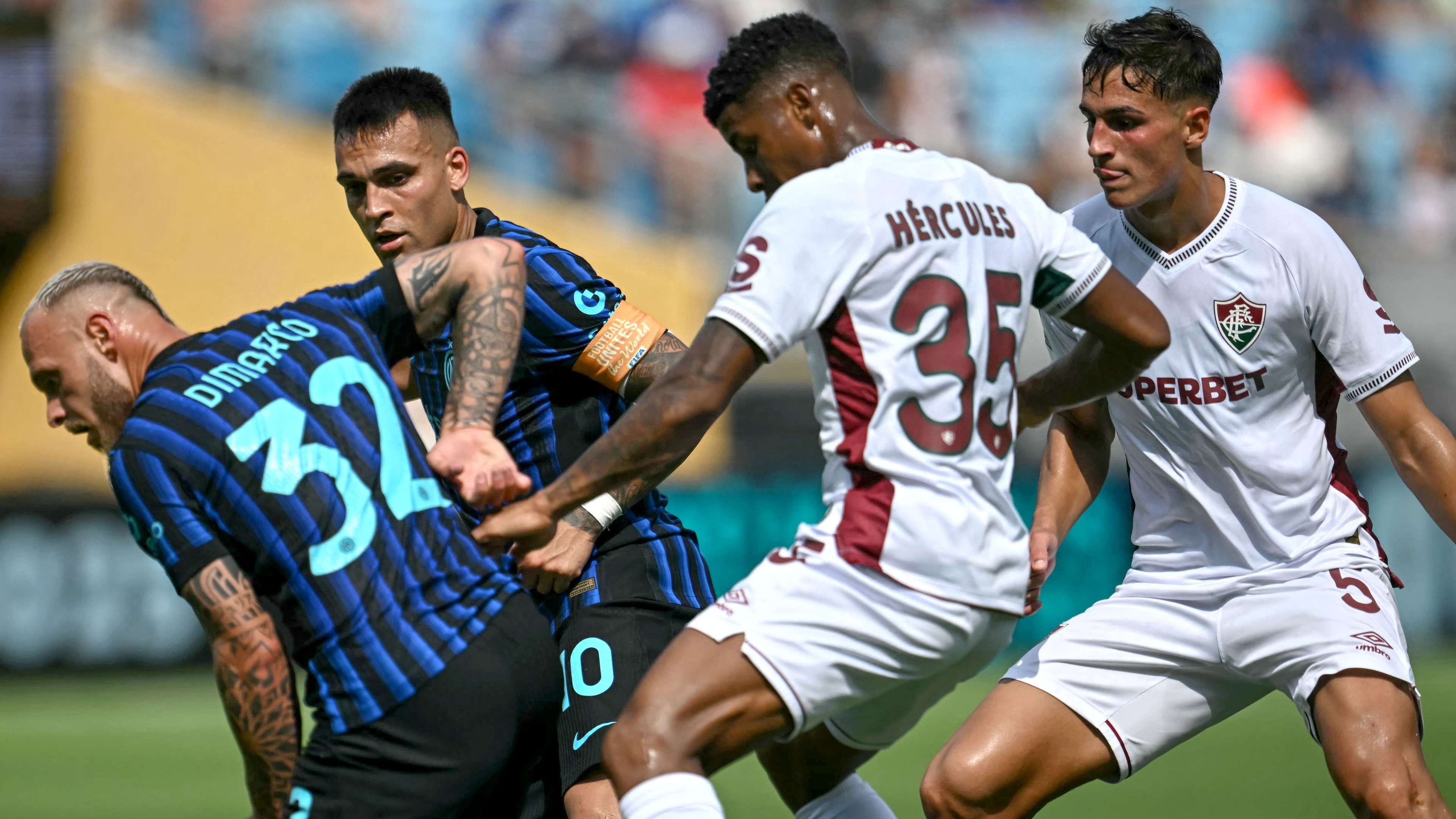 Fluminense stun Inter Milan Club World Cup quarter-final: Reliving the Historic 2025 Club World Cup Quarter-Final Upset 4 German Cano celebrates early goal
