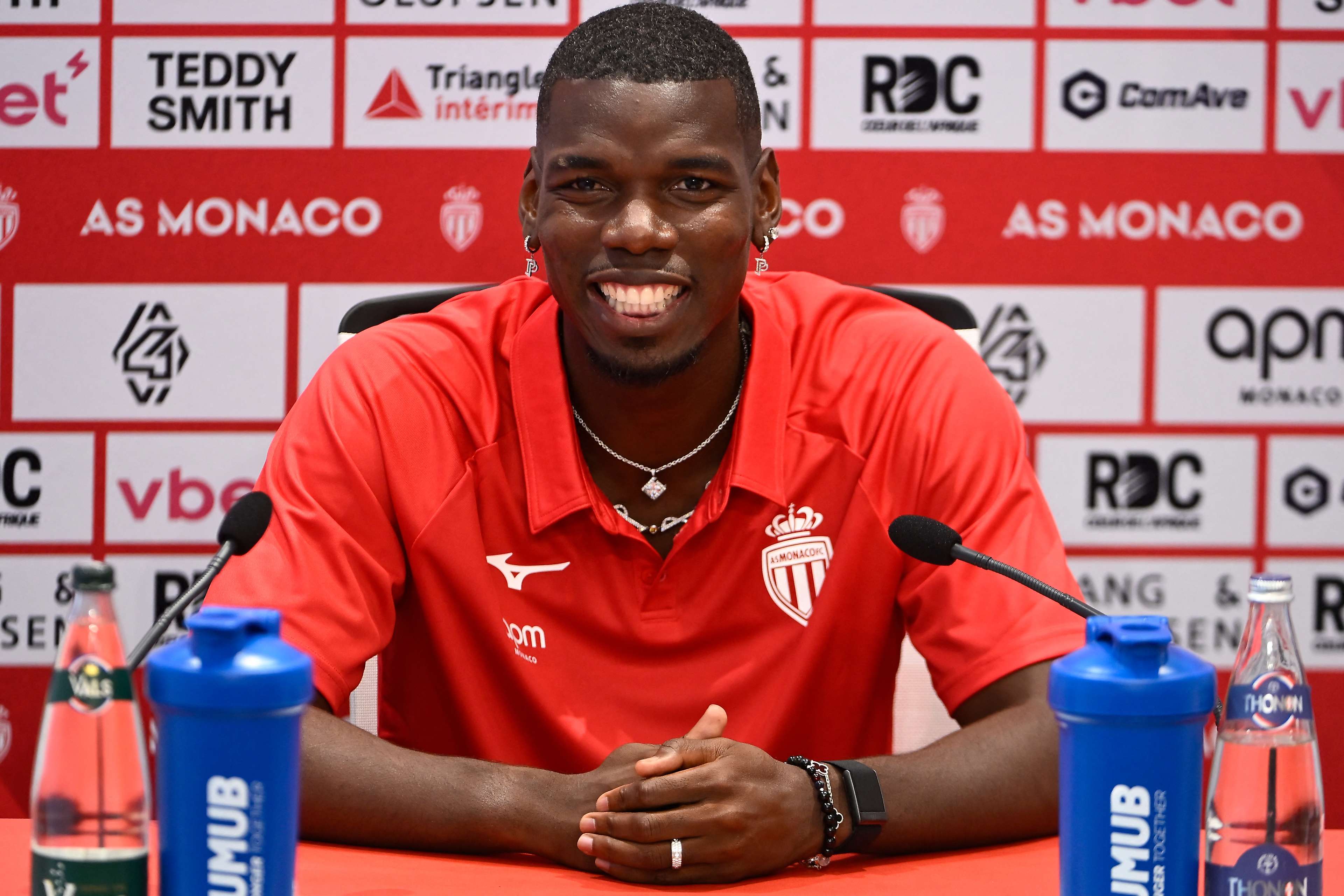 Поль Погба в форме Монако