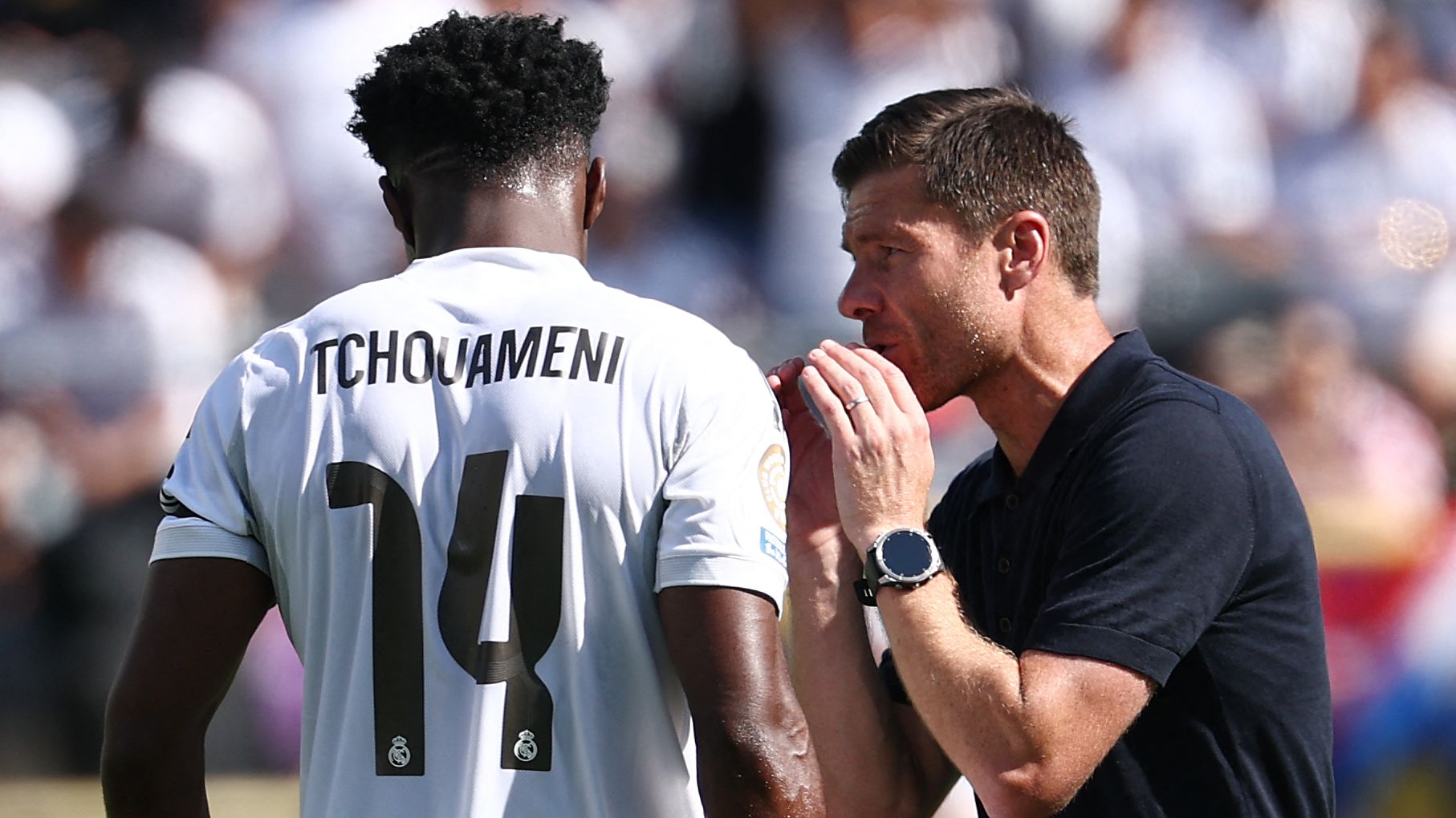 Xabi Alonso has 'new ideas' for Aurelien Tchouameni as 'things are going  well' for midfielder under Real Madrid coach | Goal.com Singapore