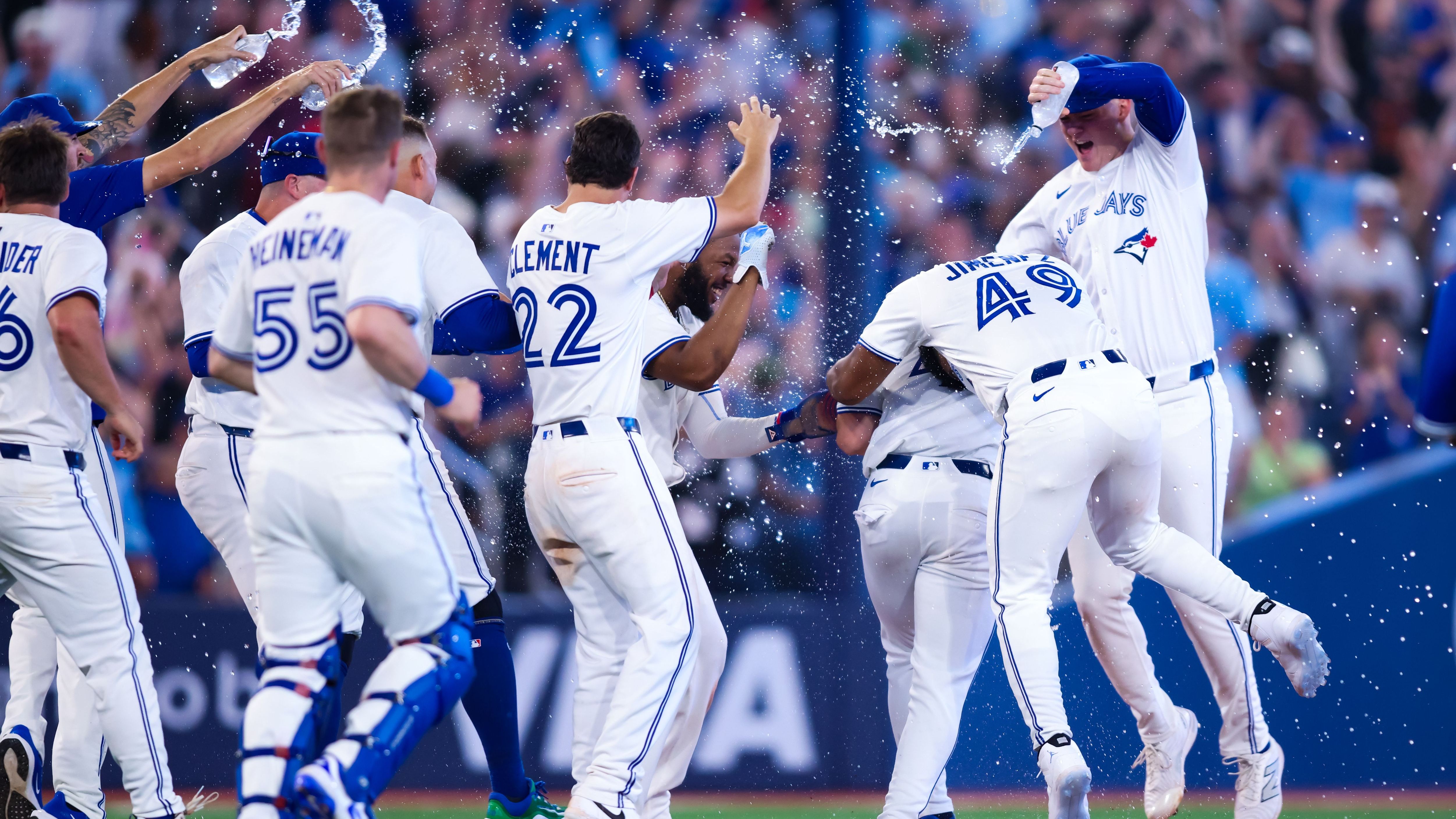 Los Angeles Angels v Toronto Blue Jays