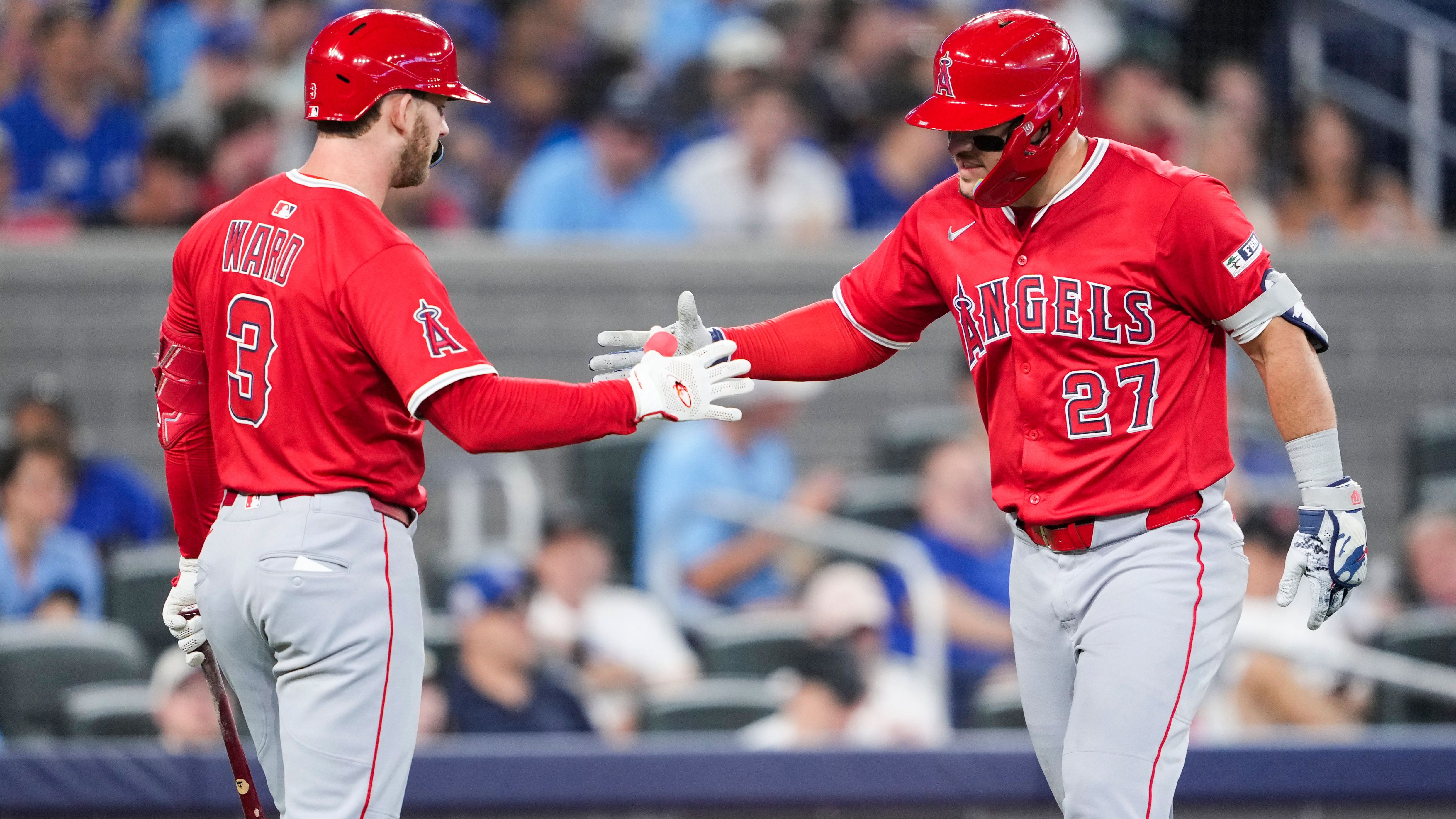 Los Angeles Angels v Toronto Blue Jays