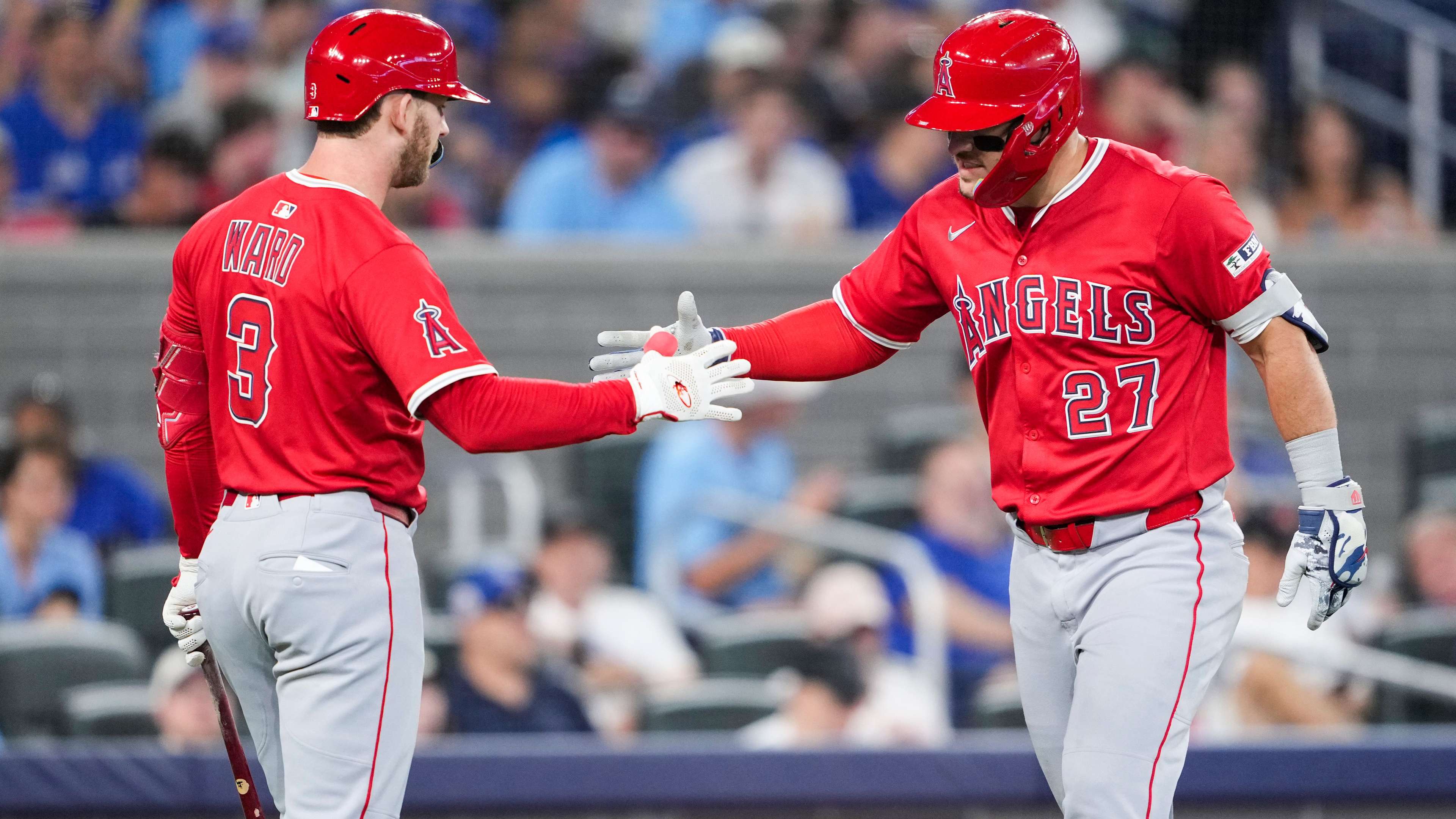 Los Angeles Angels v Toronto Blue Jays