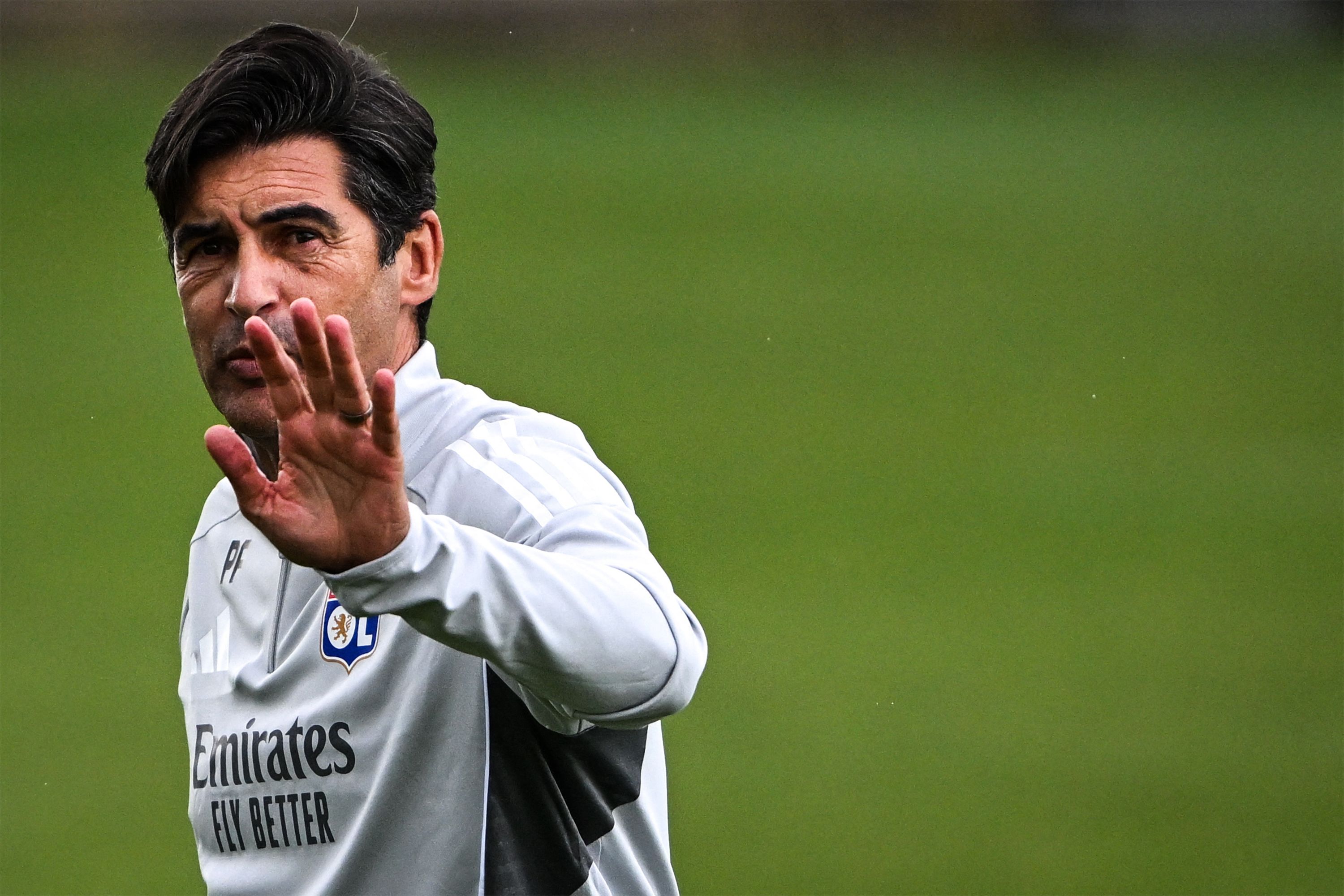 TOPSHOT-FBL-FRA-LIGUE1-LYON-TRAINING