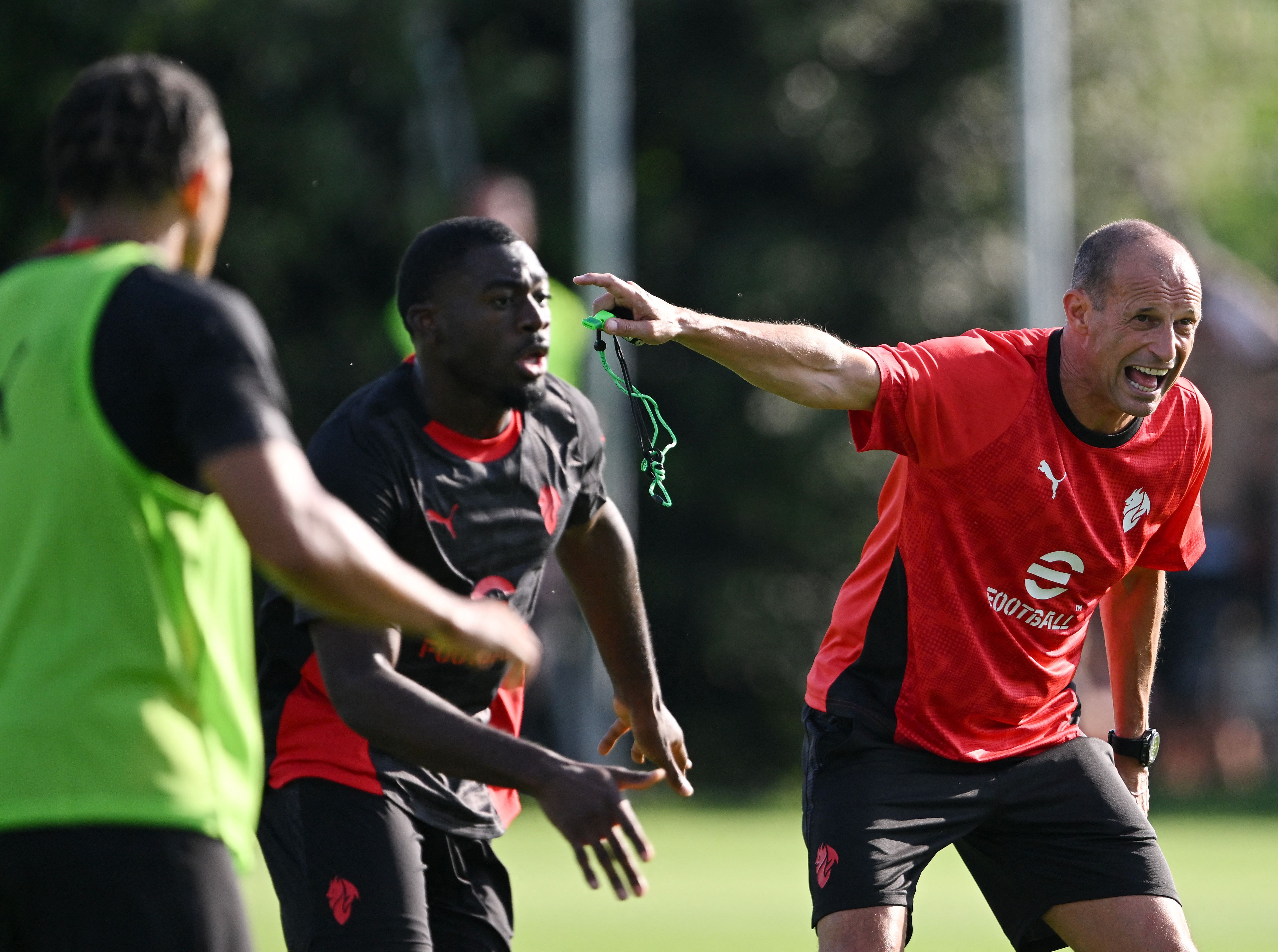 FBL-SERIEA-AC MILAN-TRAINING