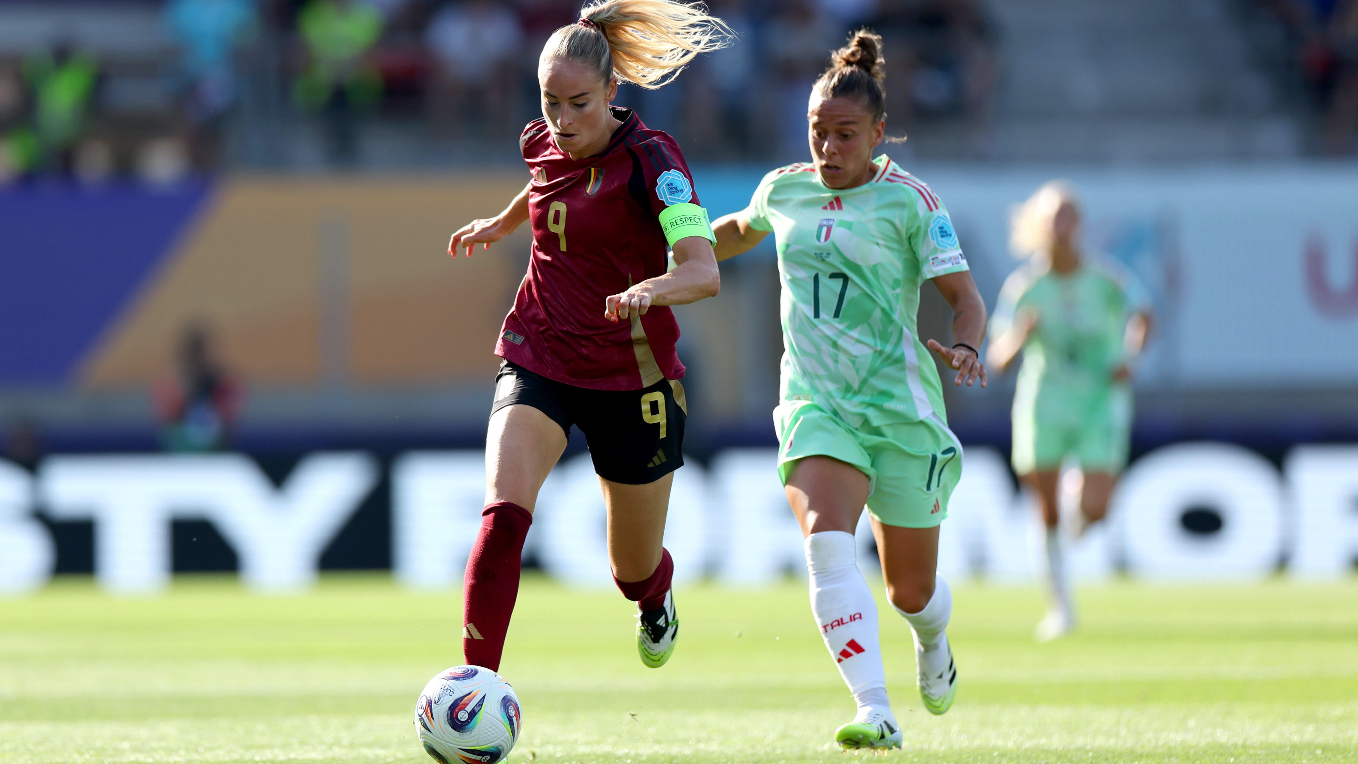 Belgium v Italy: UEFA Womens EURO 2025 Group B
