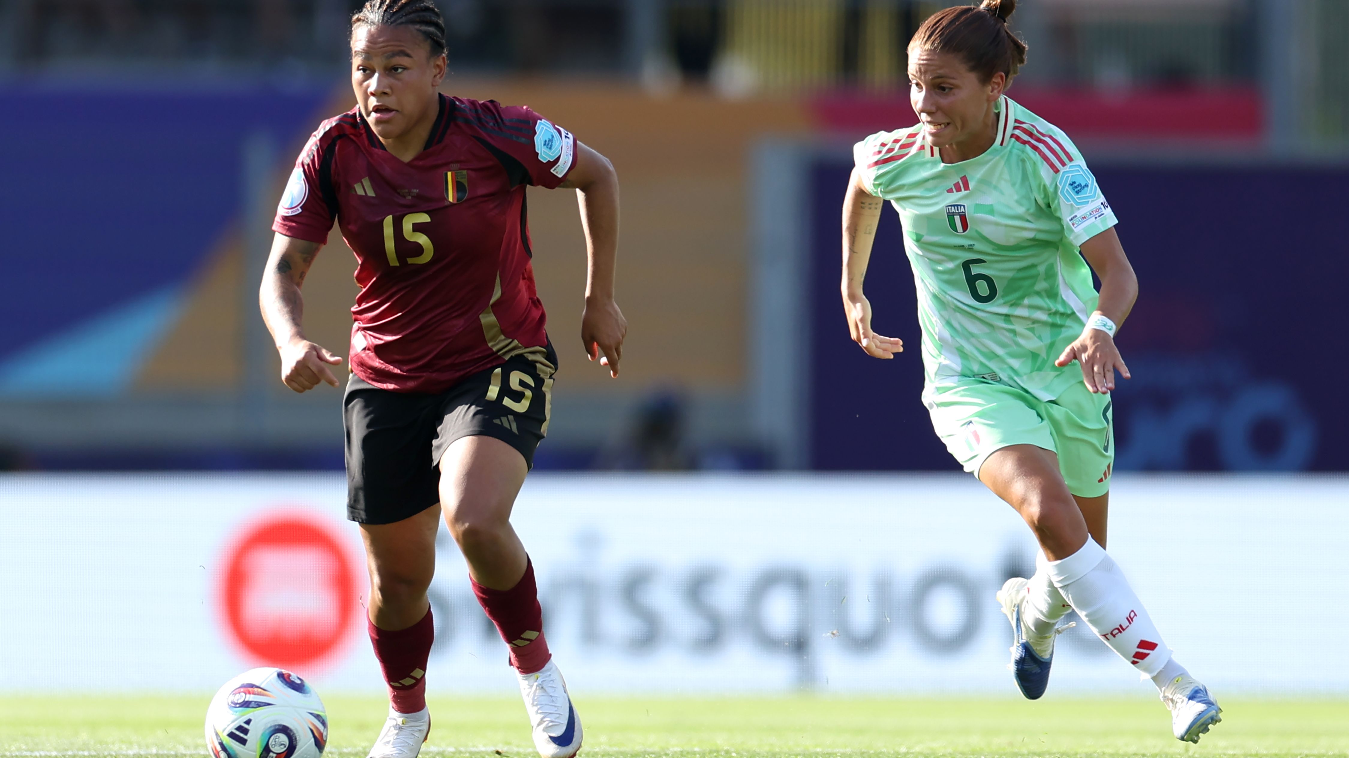 Belgium v Italy: UEFA Womens EURO 2025 Group B