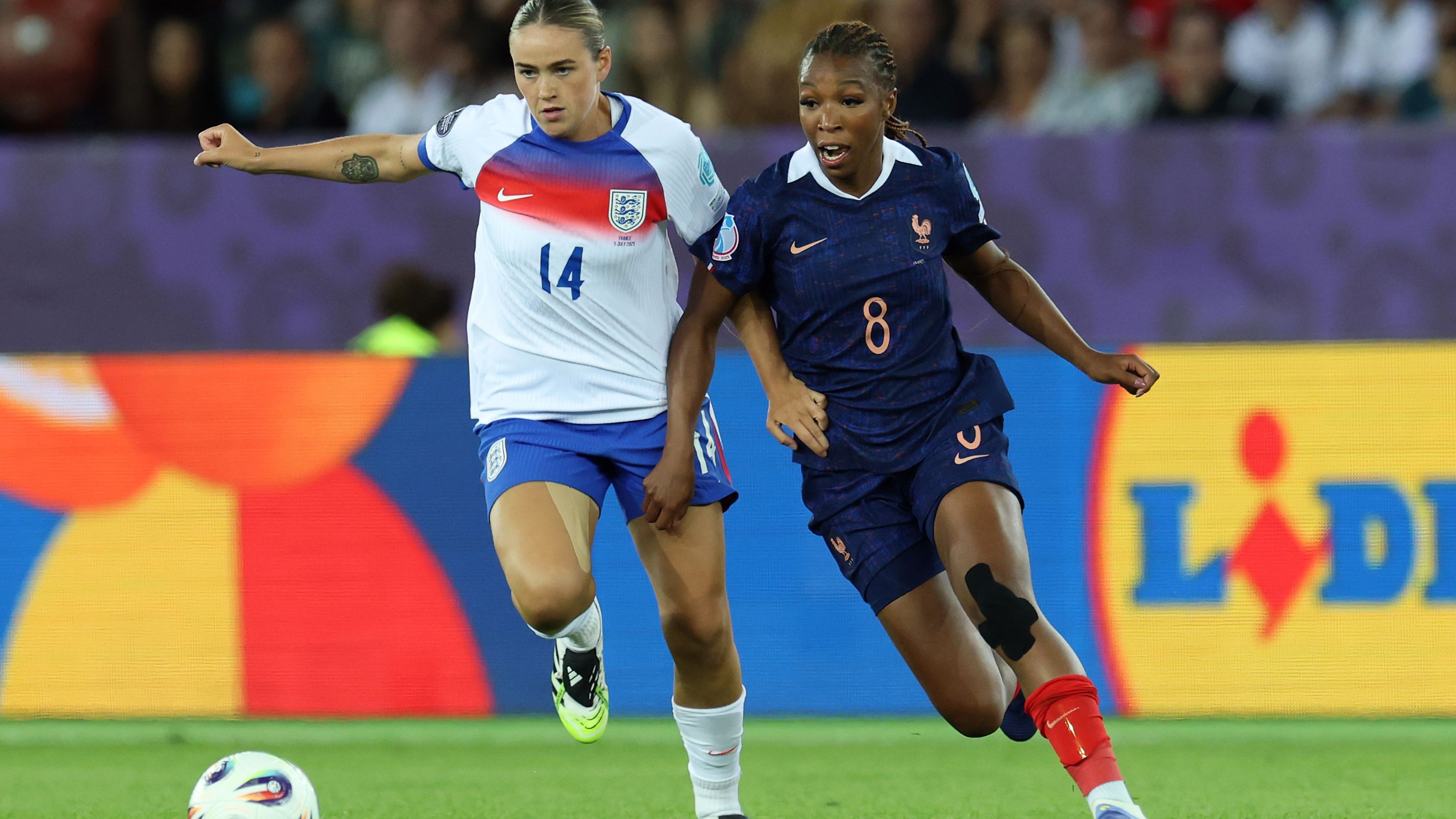 France v England: UEFA Women's EURO 2025 Group D