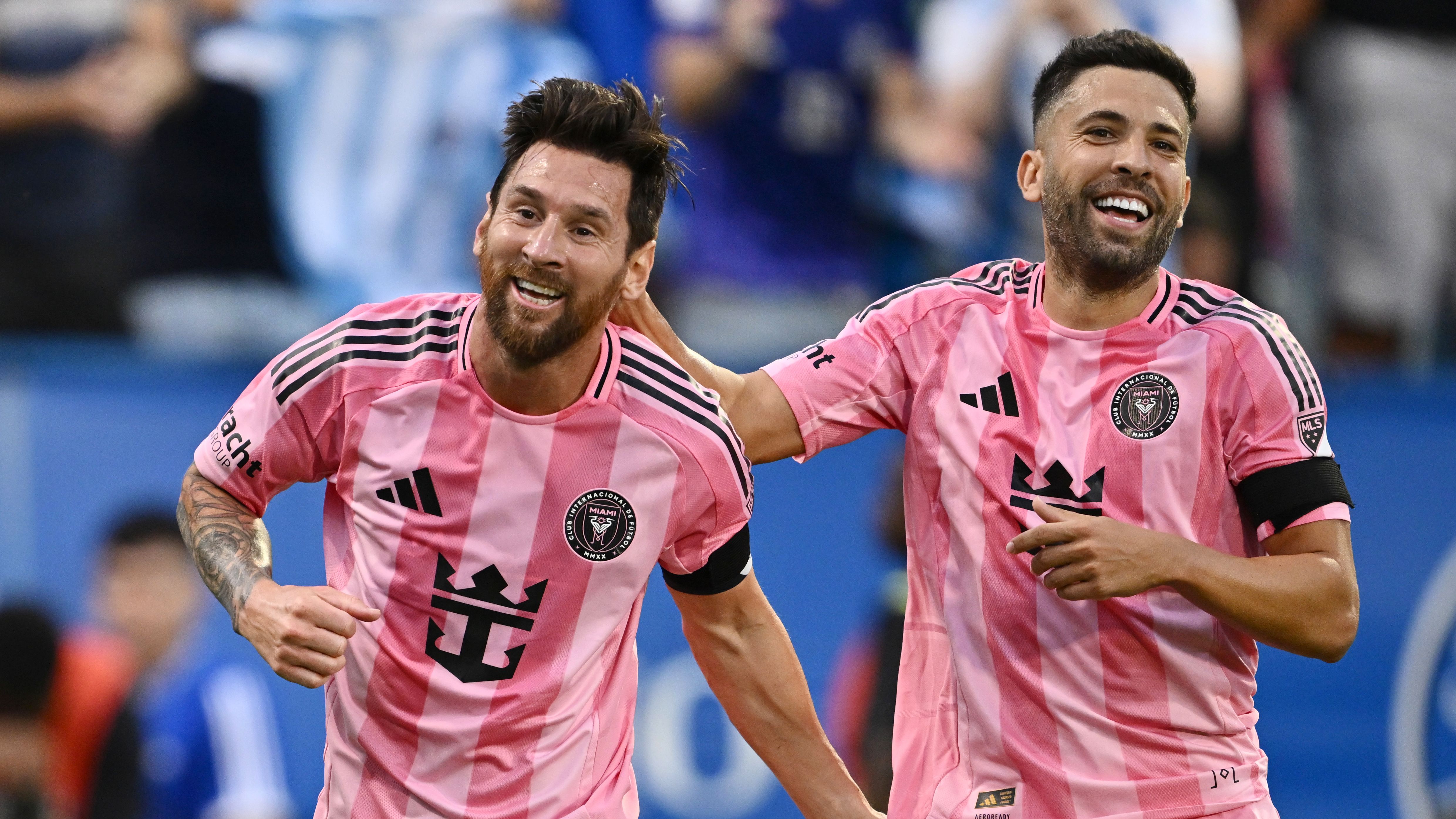Messi scores twice as Miami rout MTL in MLS return from CWC