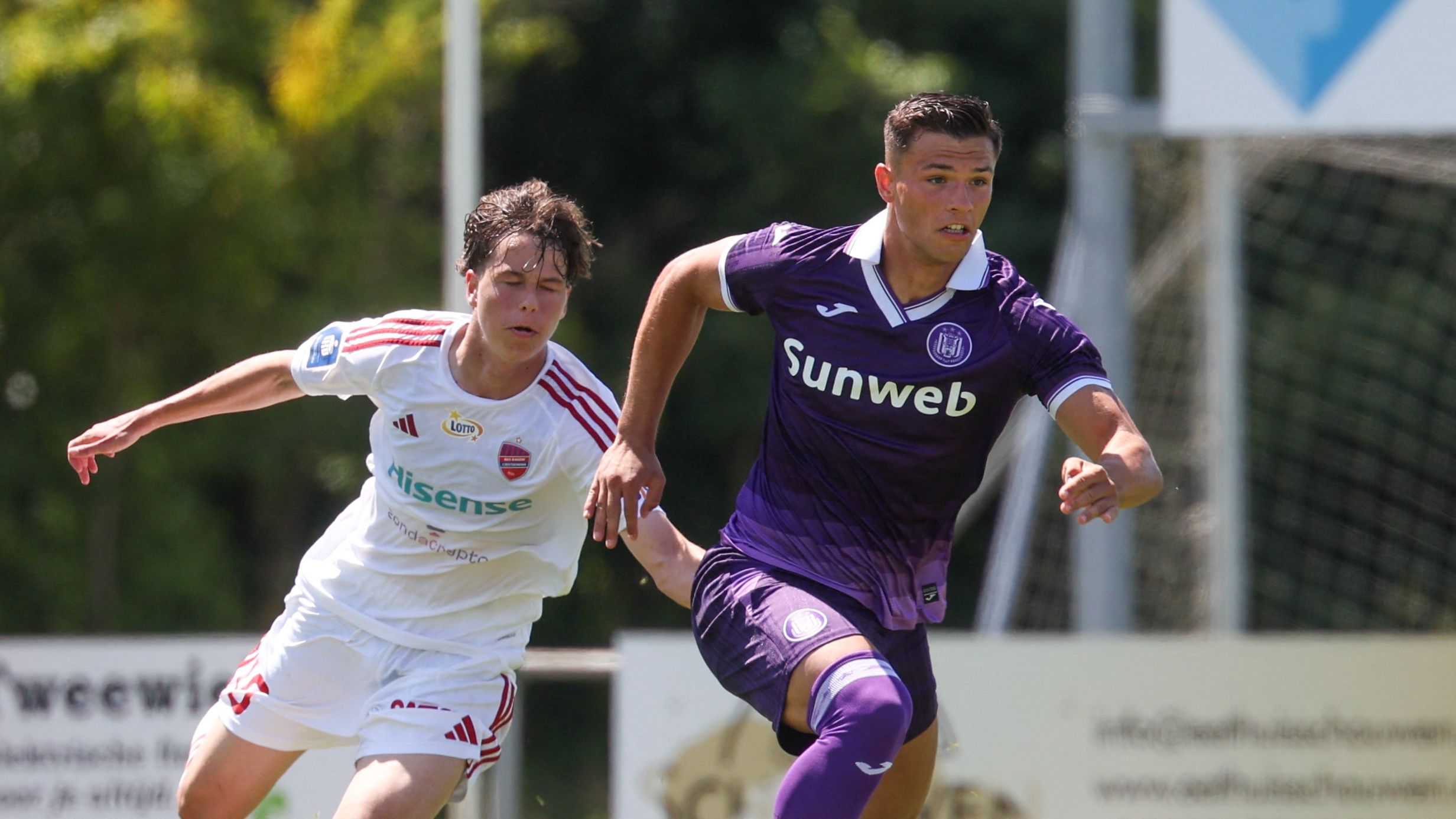 SOCCER JPL ANDERLECHT VS RAKOW CZESTOCHOWA