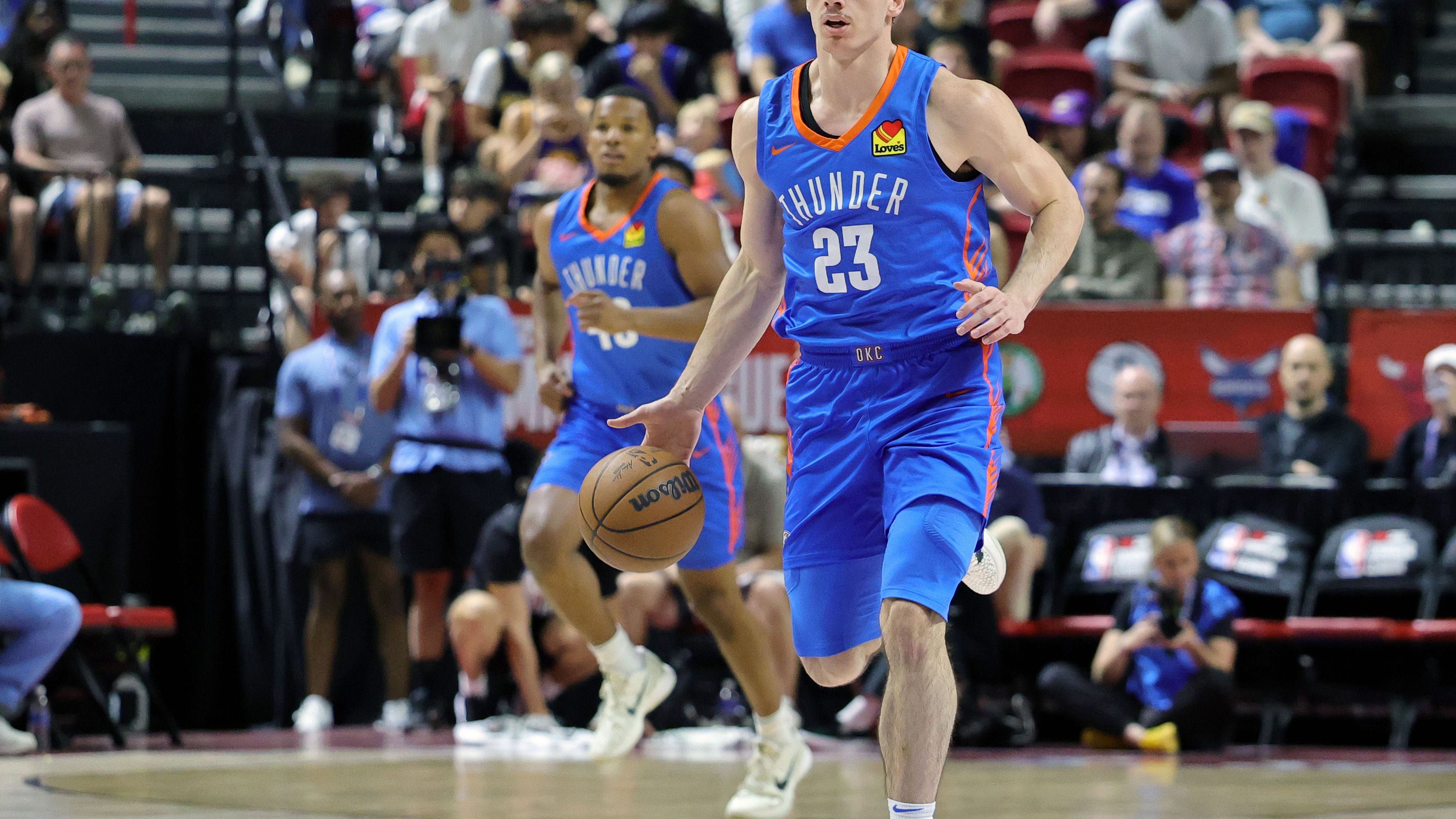 2025 NBA Summer League - Oklahoma City Thunder v Brooklyn Nets