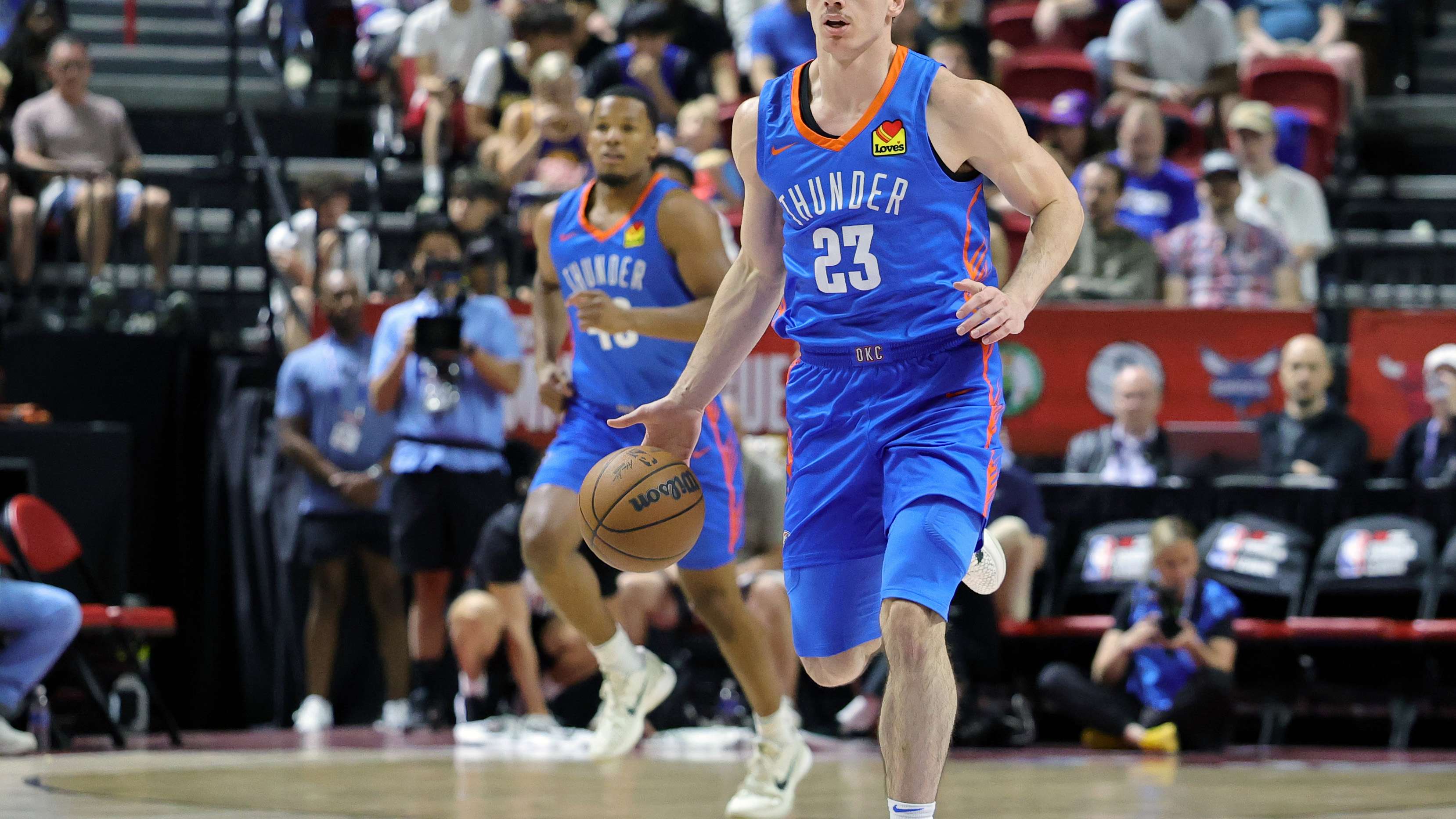 2025 NBA Summer League - Oklahoma City Thunder v Brooklyn Nets