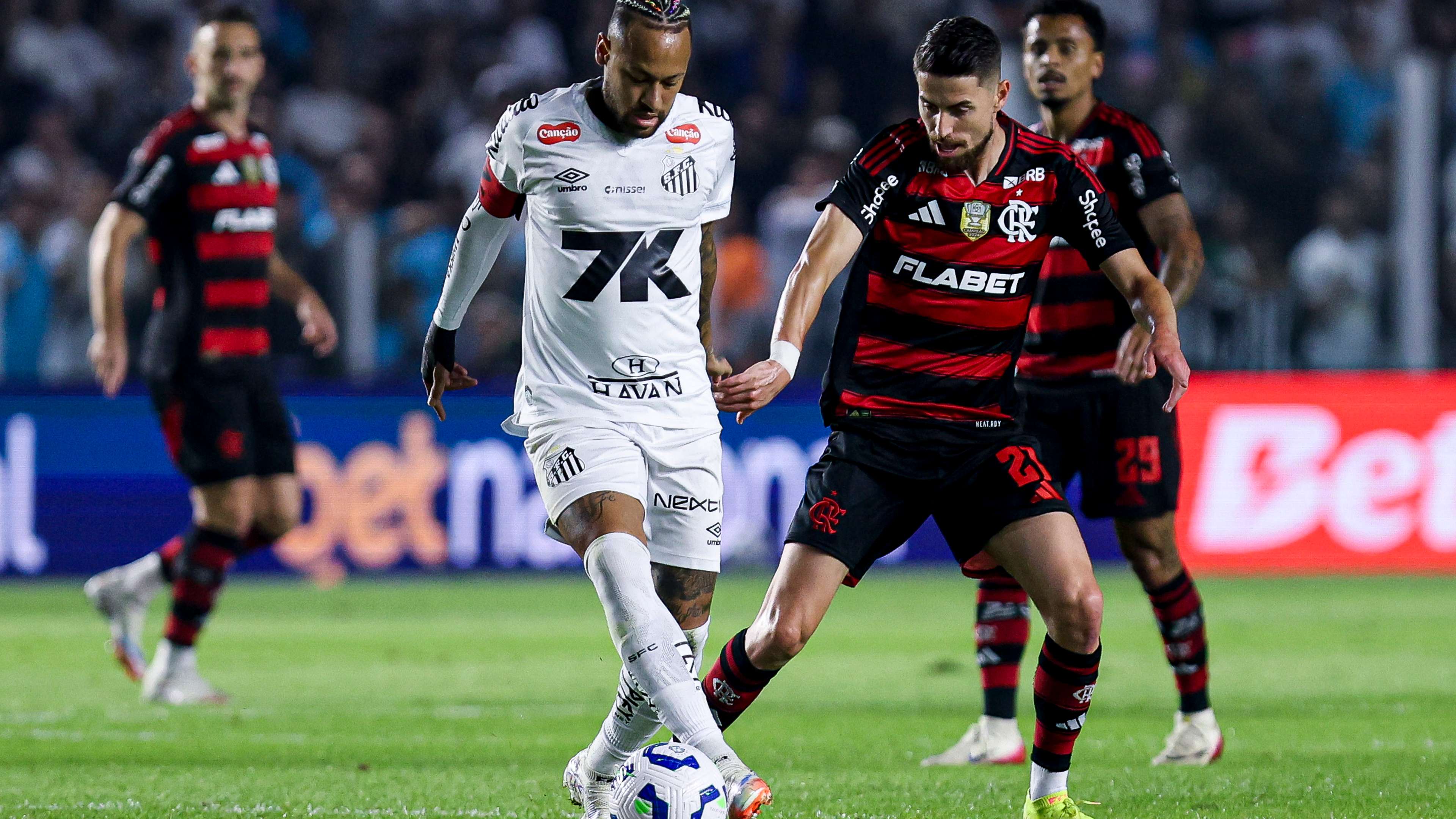 Santos v Flamengo - Brasileirao 2025
