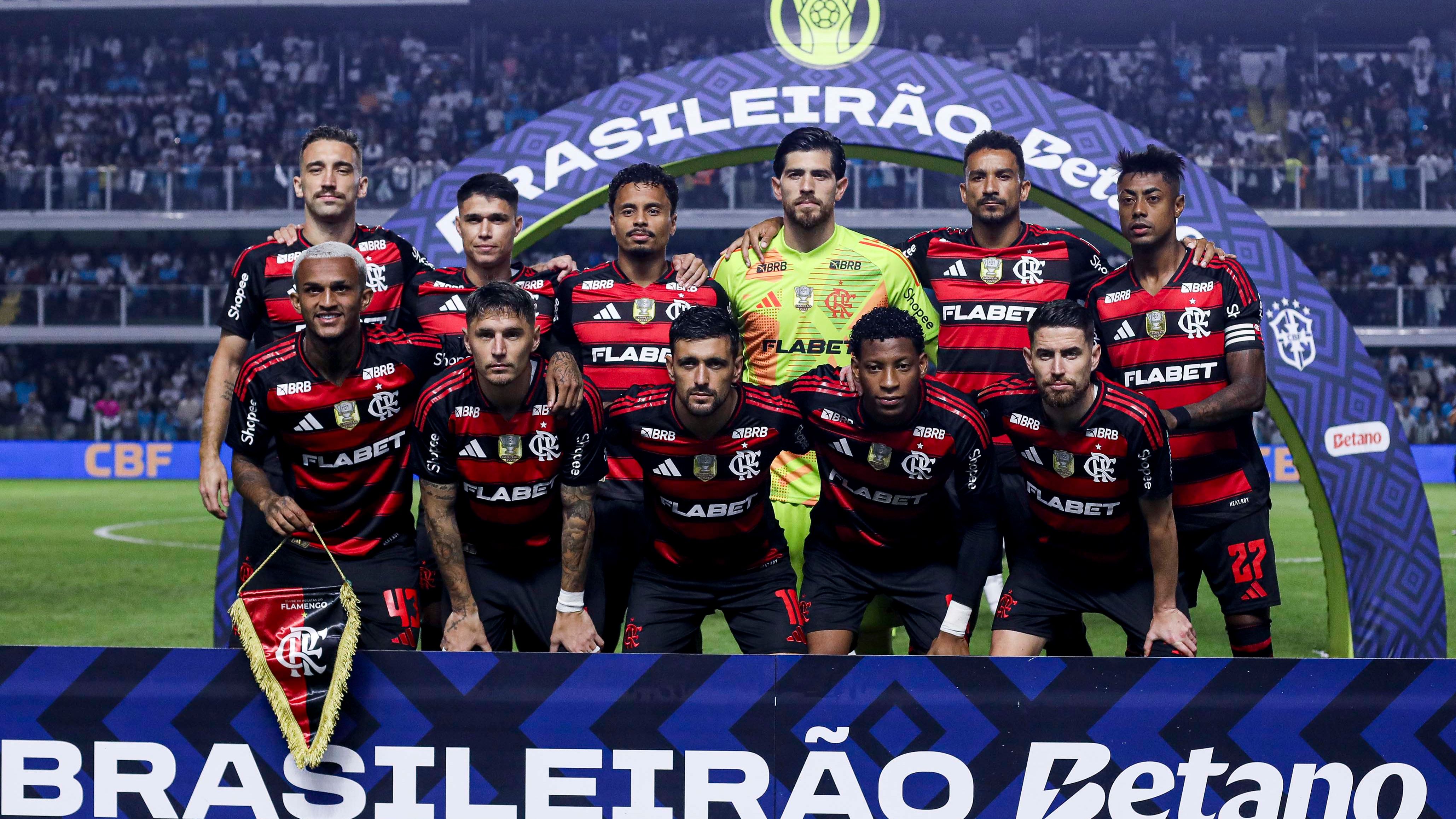 Santos v Flamengo - Brasileirao 2025