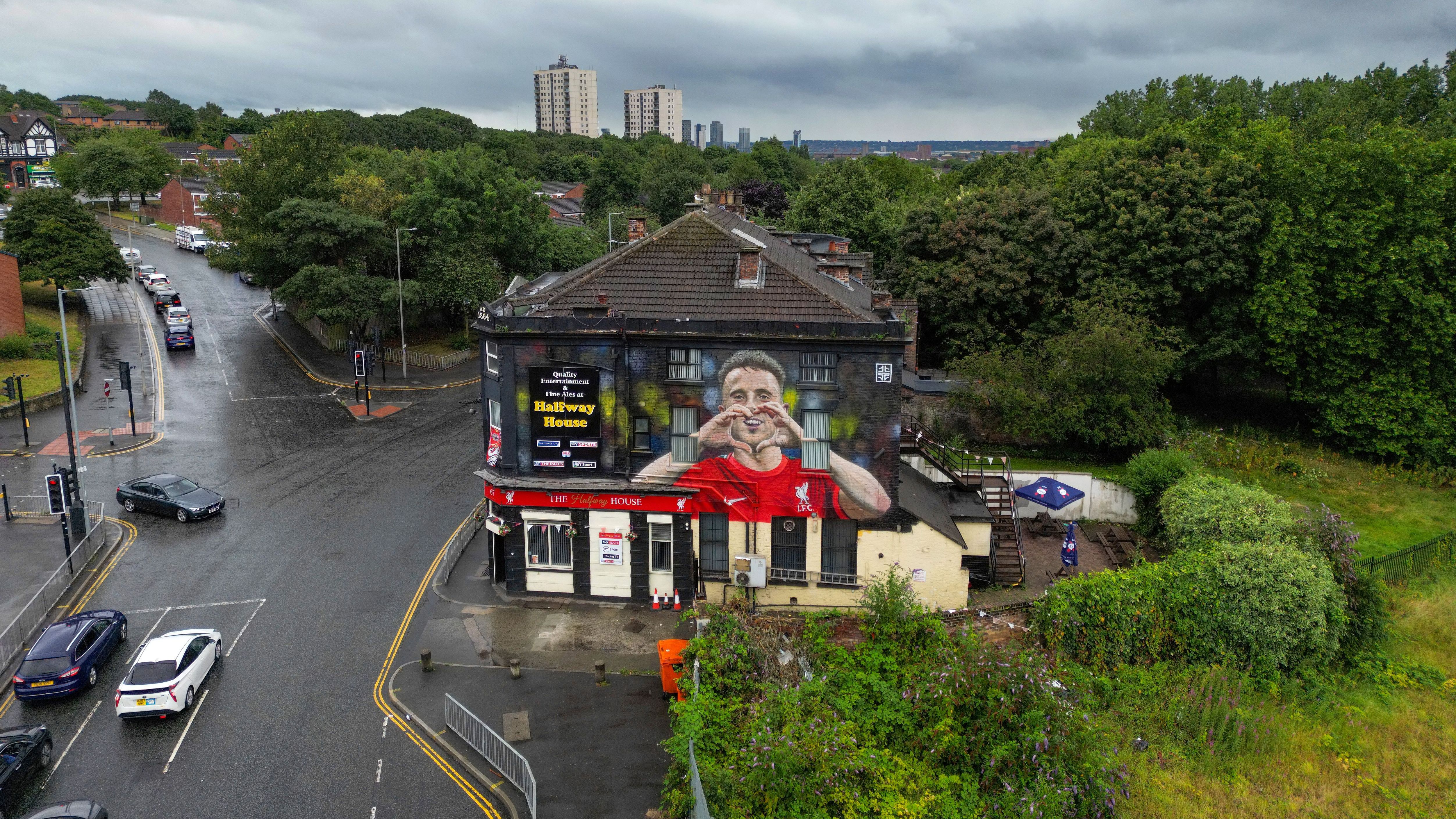 New Mural Honours Diogo Jota Following Liverpool Player's Tragic Death