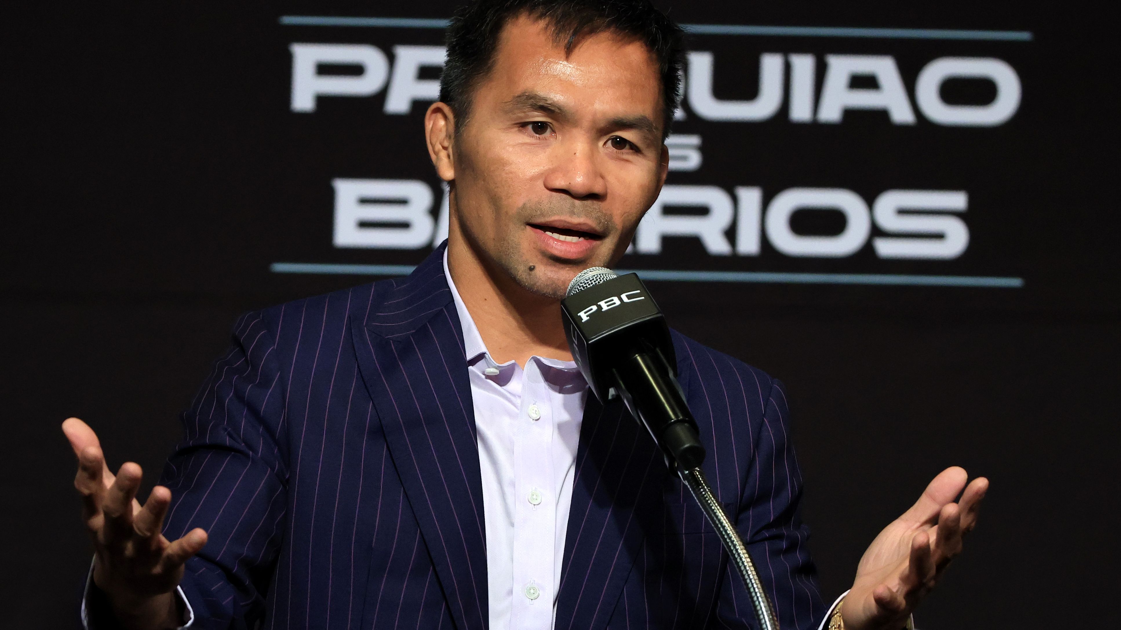 Manny Pacquiao v Mario Barrios - News Conference