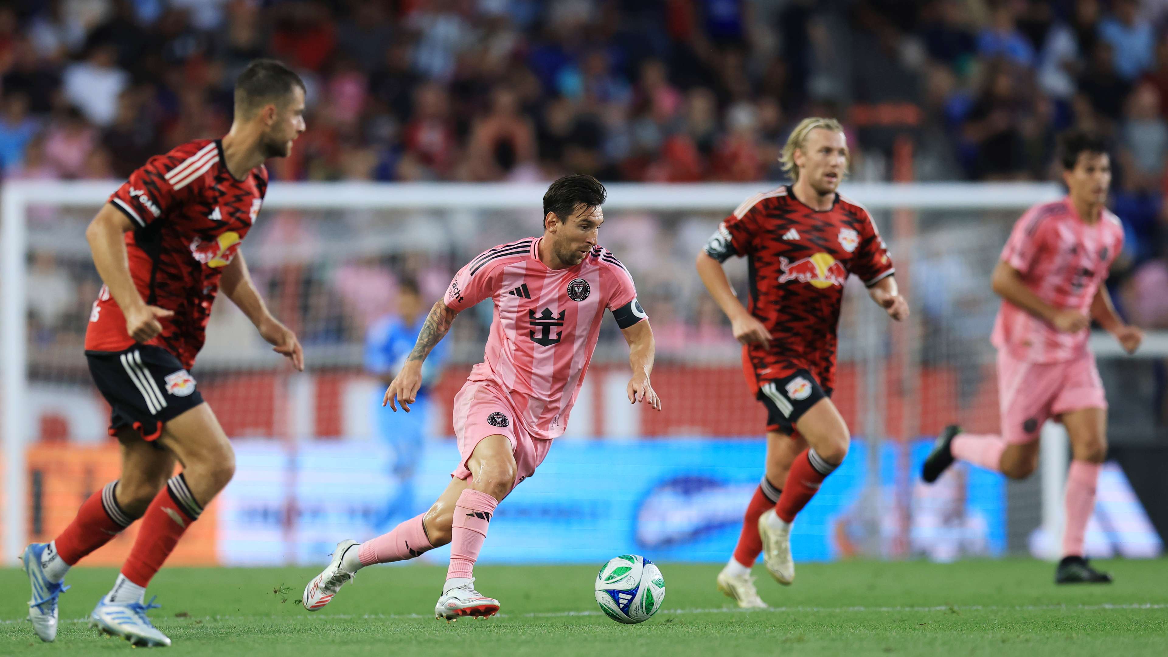 GettyImages-2226054728 WATCH: Lionel Messi delivers unbelievable assist to Jordi Alba for Inter Miami's equalizer against the New York Red Bulls