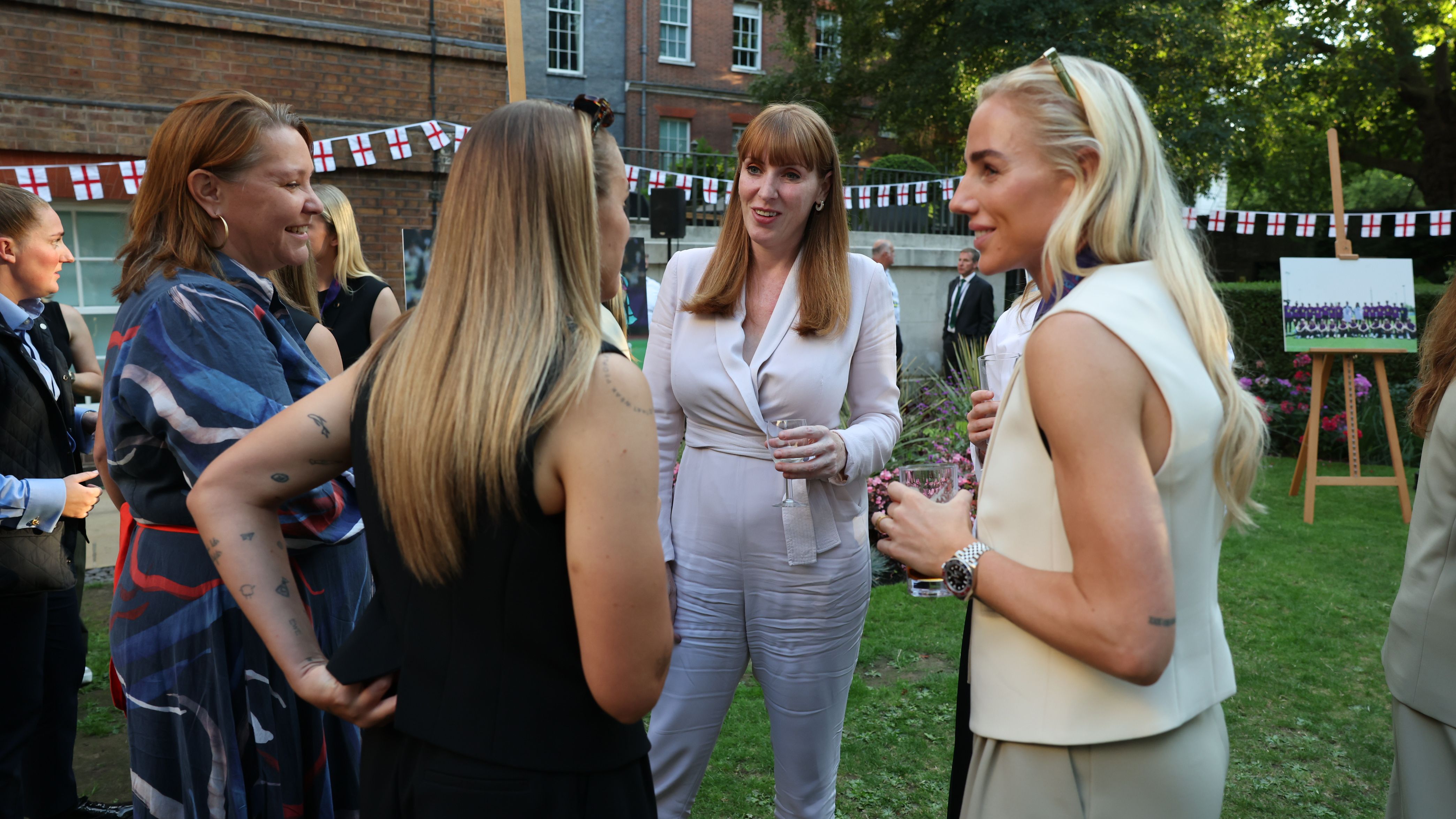 Victorious England Women's Squad Visit Downing Street