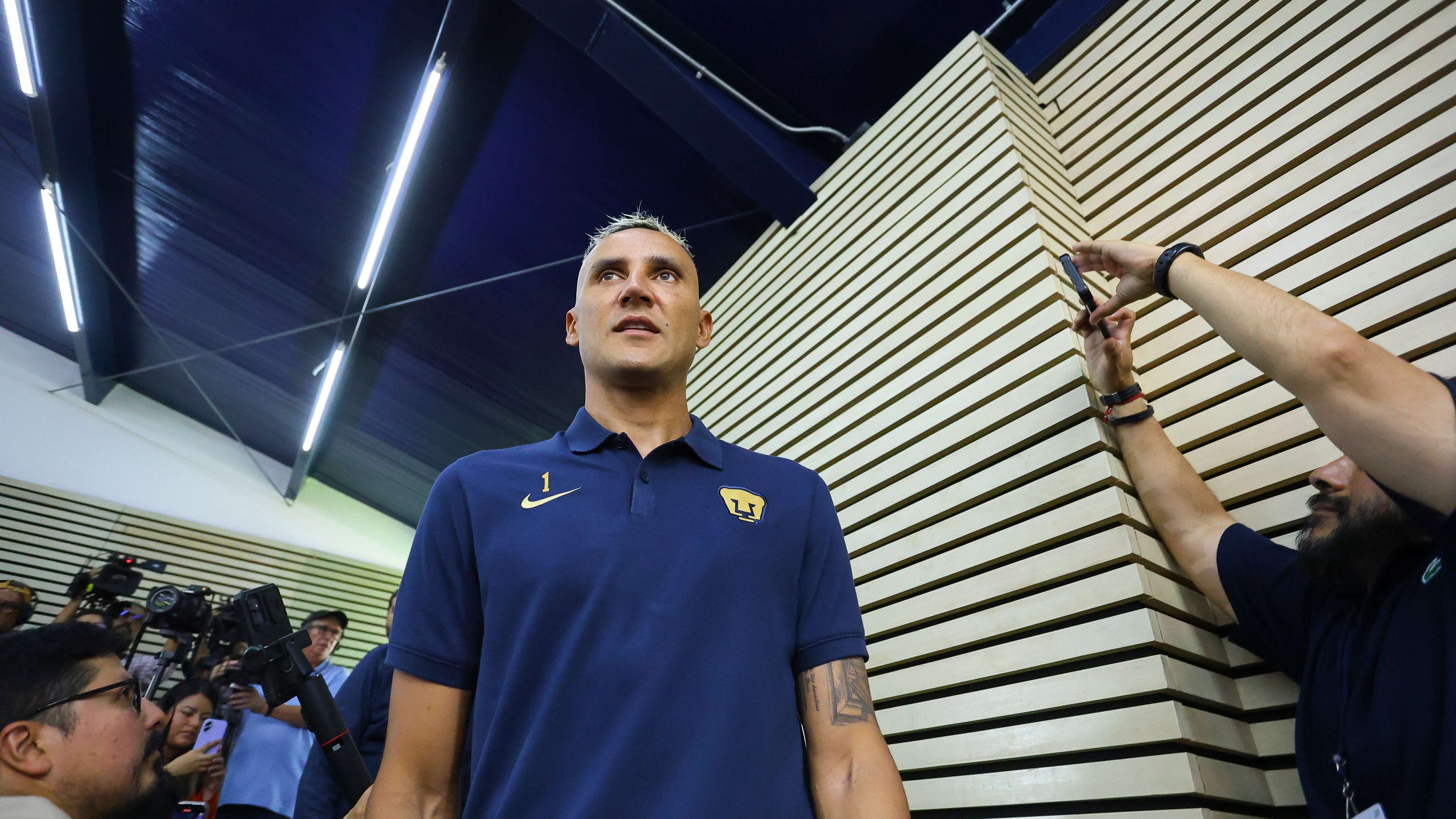 Pumas UNAM Unveils Keylor Navas As New Player-ramos